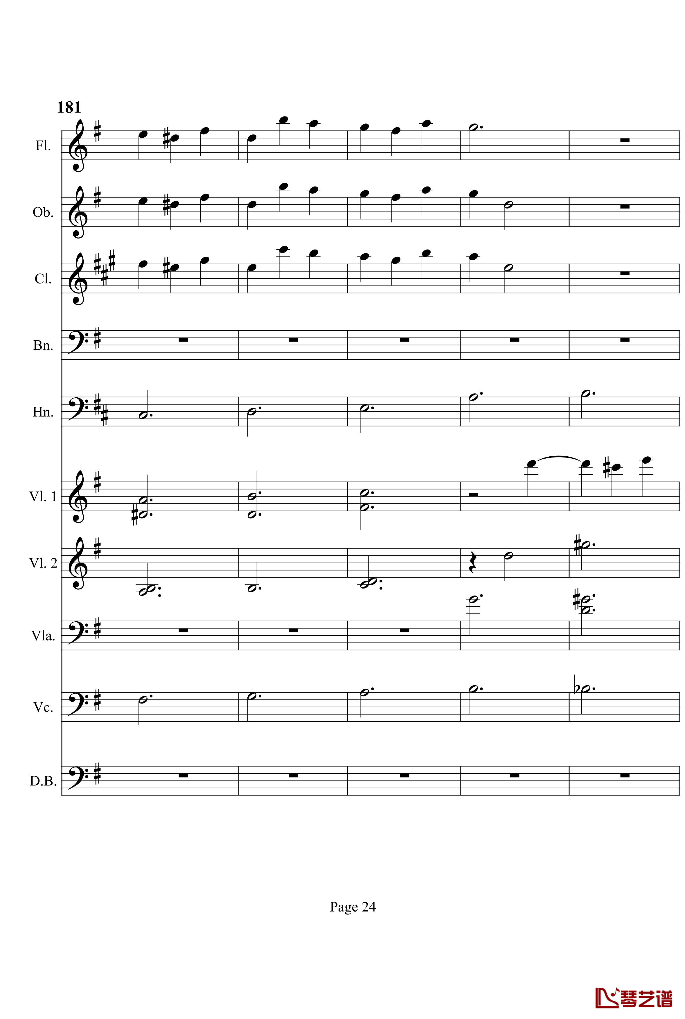 奏鸣曲之交响钢琴谱-第7首-Ⅲ-贝多芬-beethoven24
