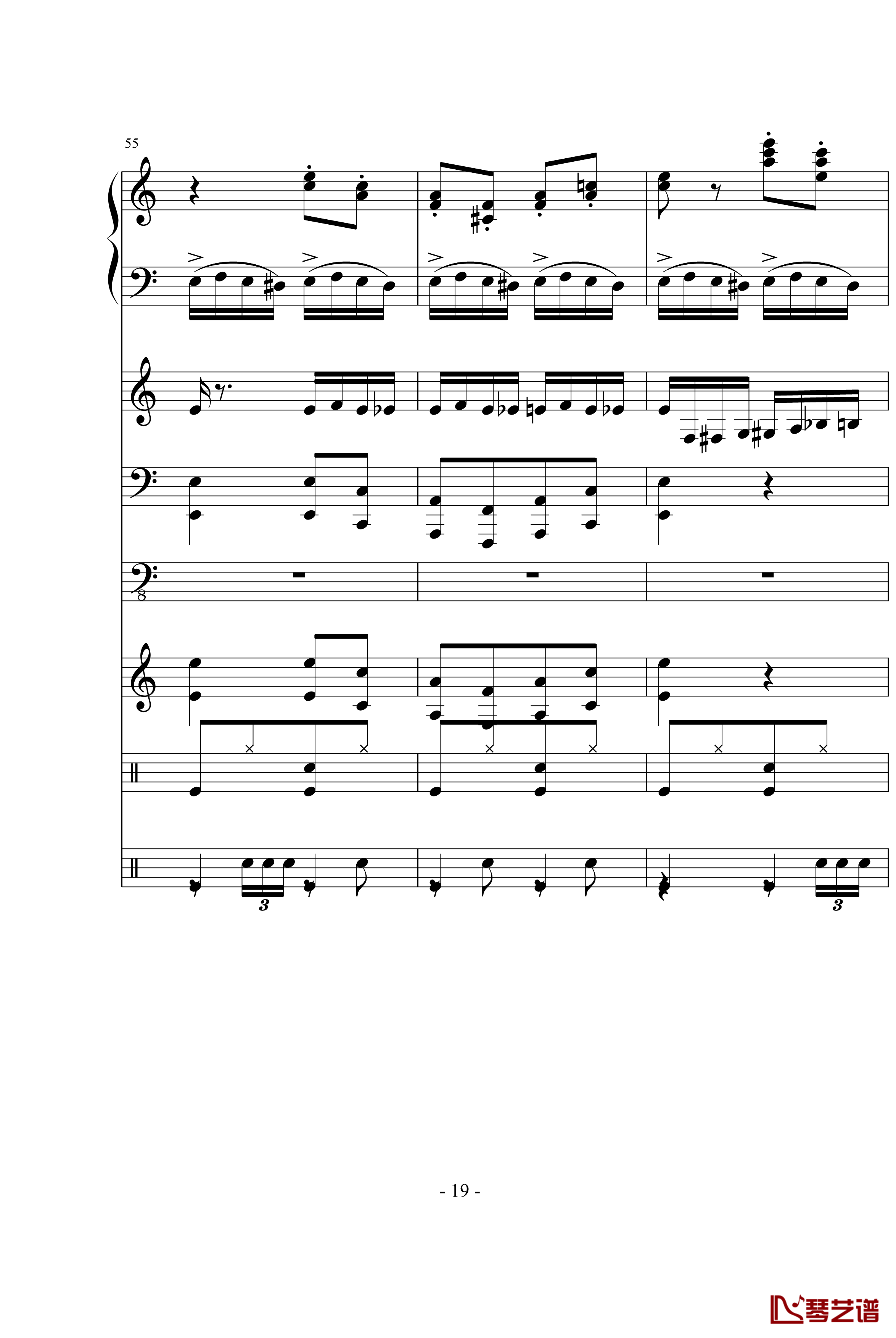 野蜂飞舞钢琴谱-里姆斯基-柯萨科夫19