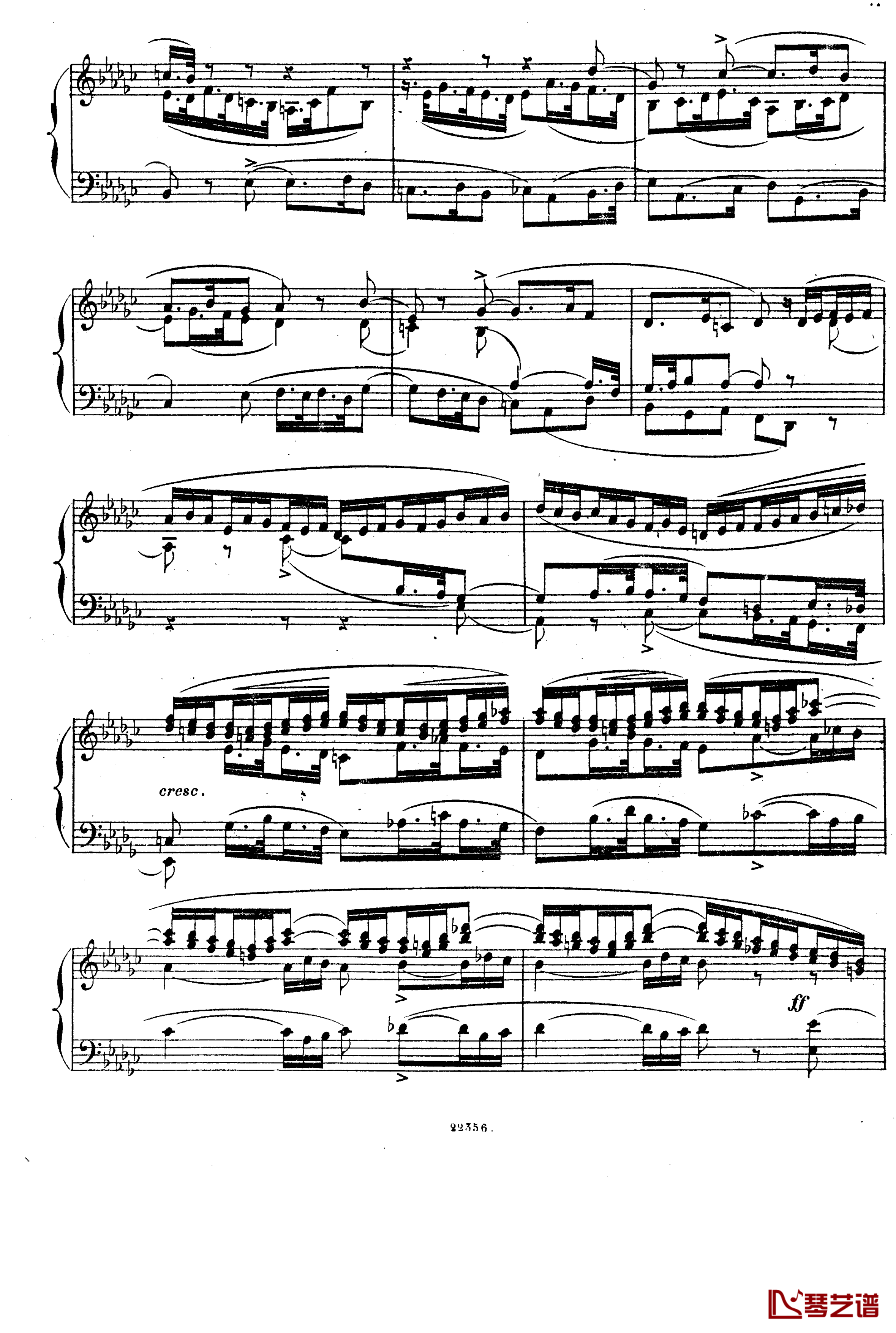  前奏曲与赋格 Op.6钢琴谱-斯甘巴蒂10