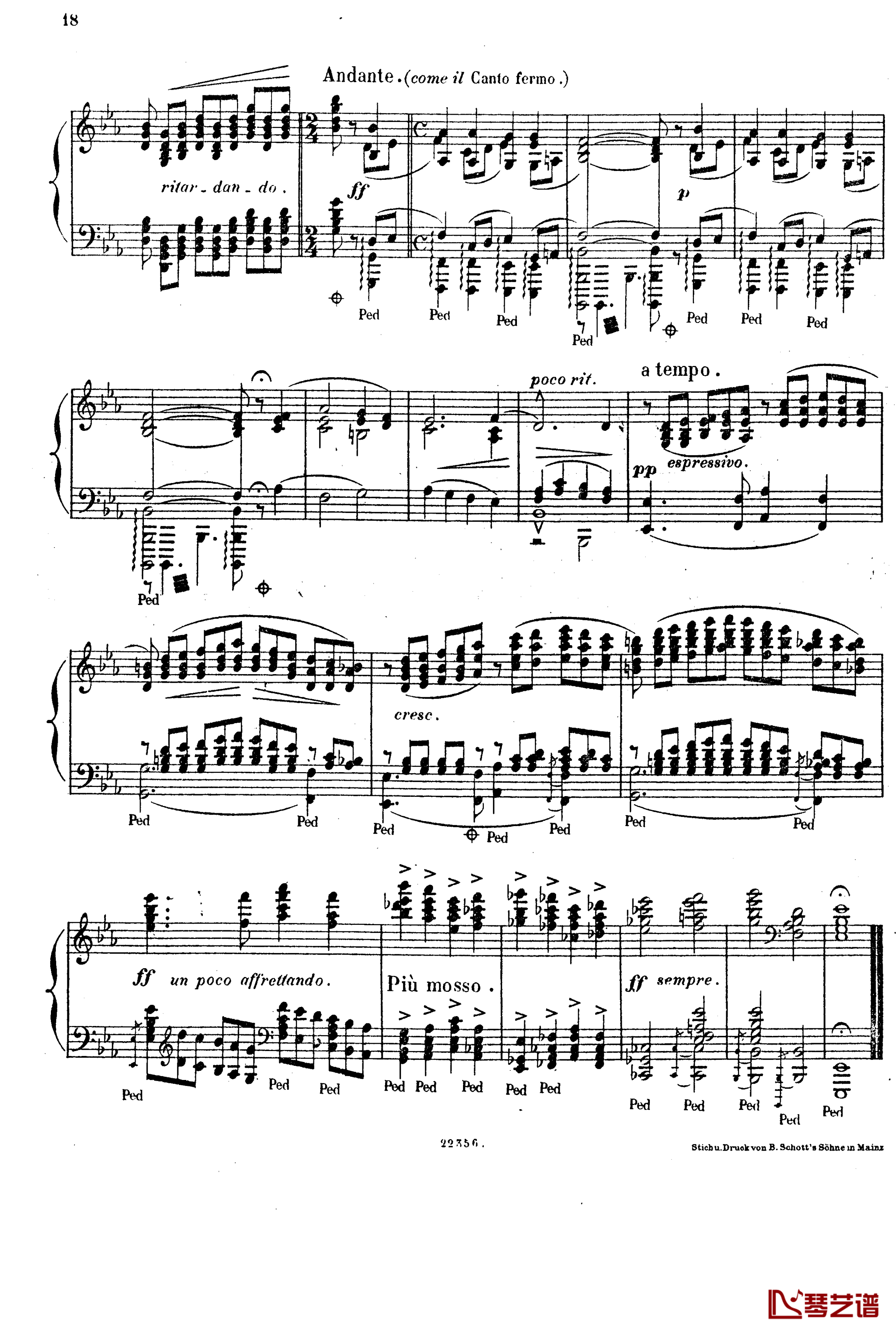  前奏曲与赋格 Op.6钢琴谱-斯甘巴蒂17