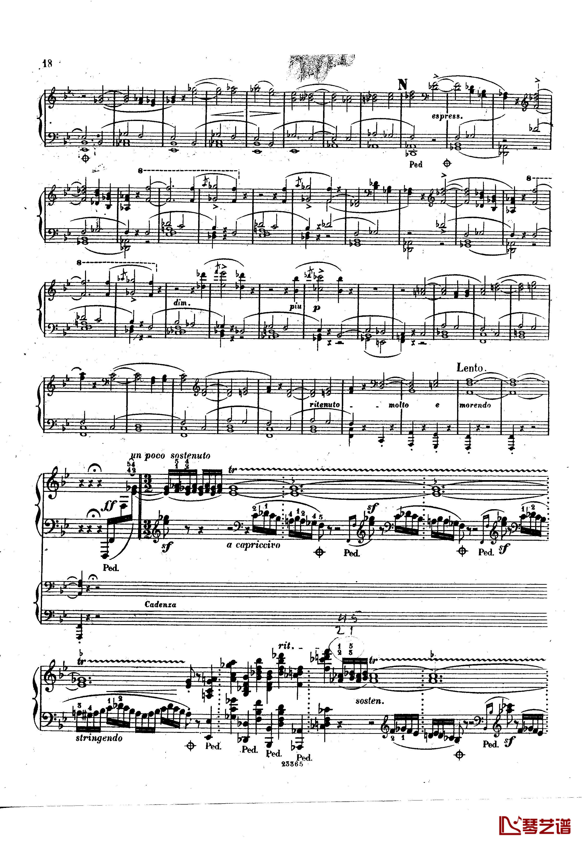 g小调钢琴协奏曲  Op.15钢琴谱-斯甘巴蒂18
