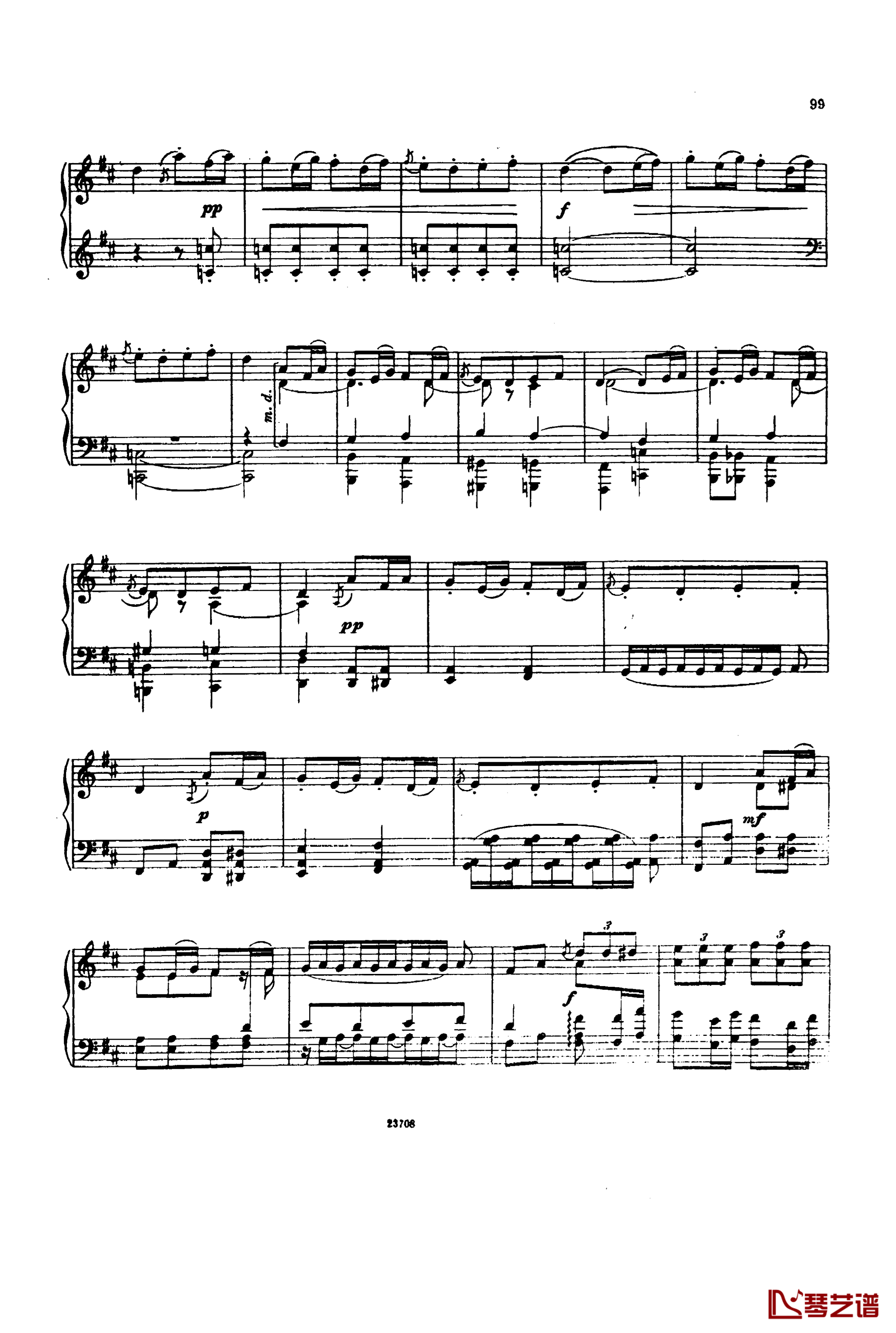 卡玛林斯卡亚幻想曲钢琴谱-格林卡13