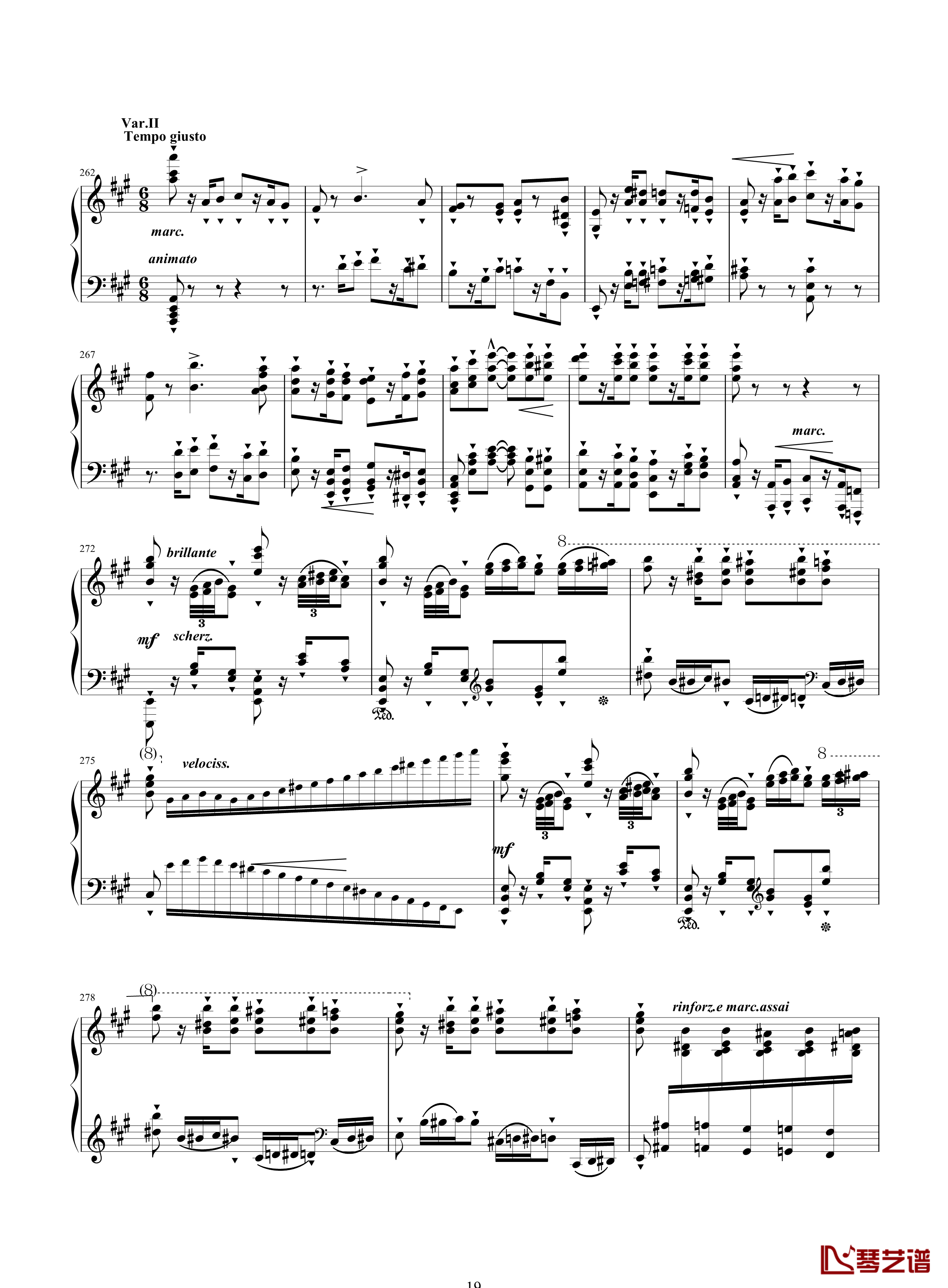 唐璜的回忆钢琴谱-34页全谱-李斯特19