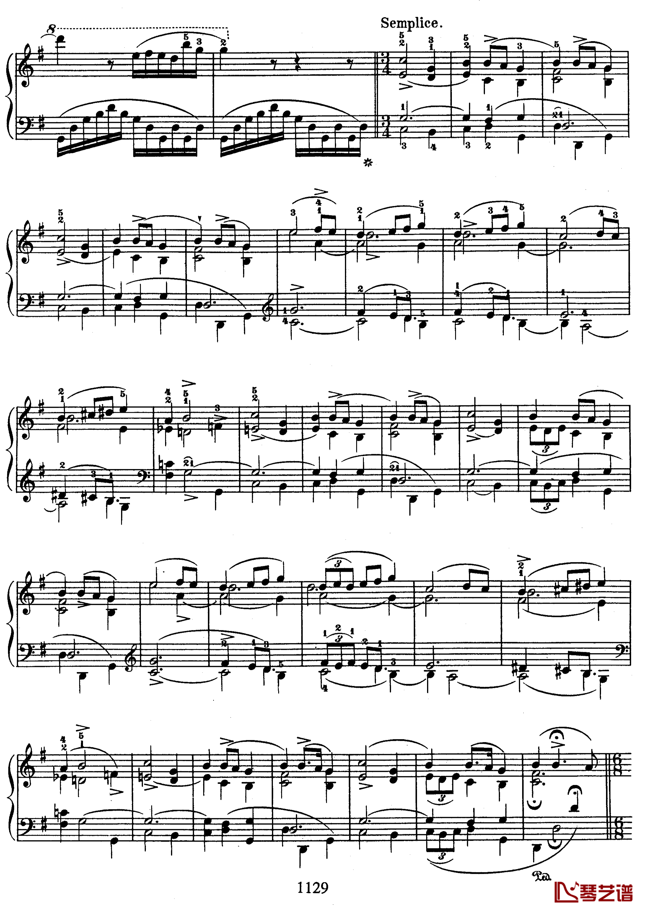 chopin op22钢琴谱-Andante Spianato&Grande Polonaise-肖邦-chopin4