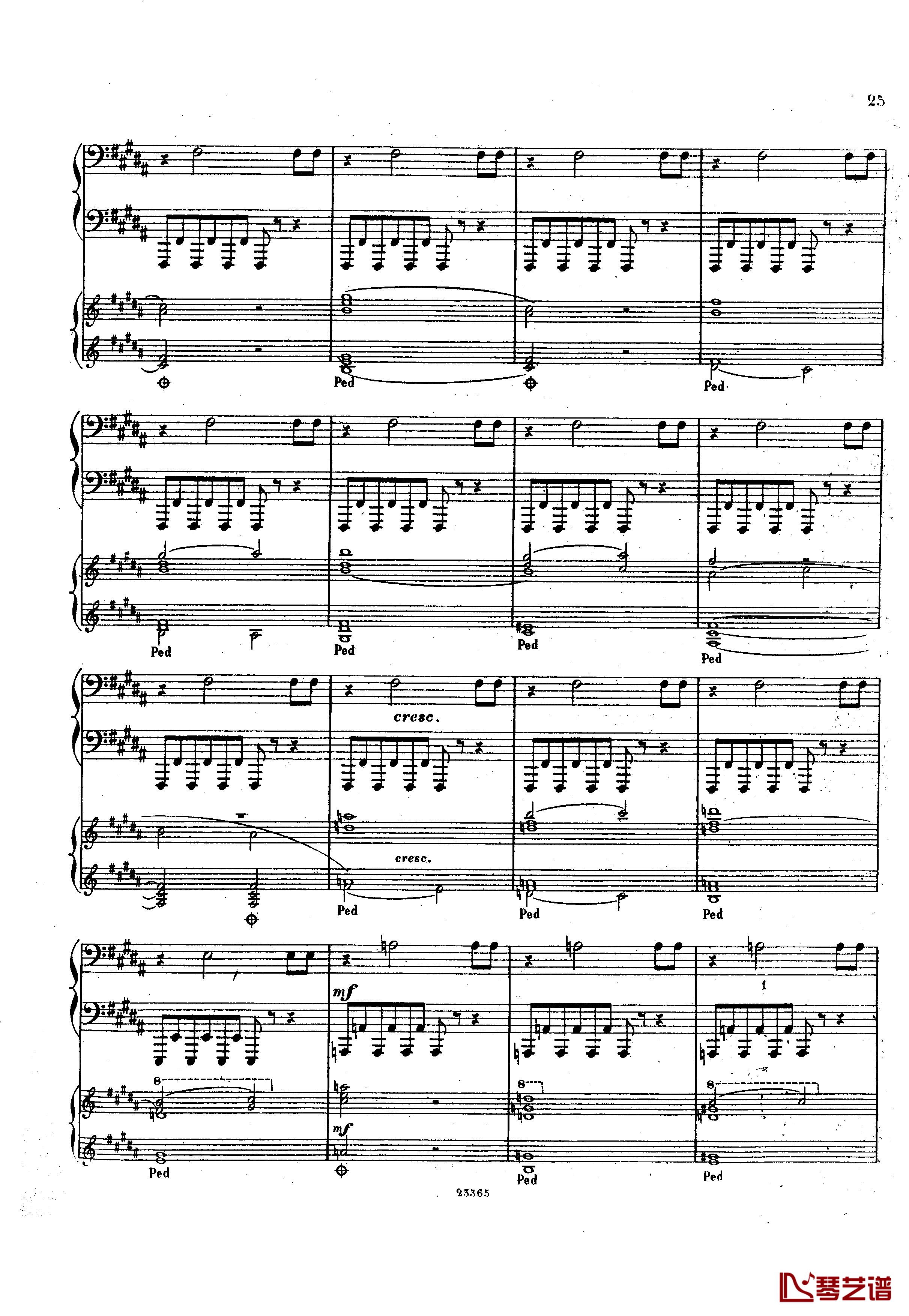 g小调钢琴协奏曲  Op.15钢琴谱-斯甘巴蒂25