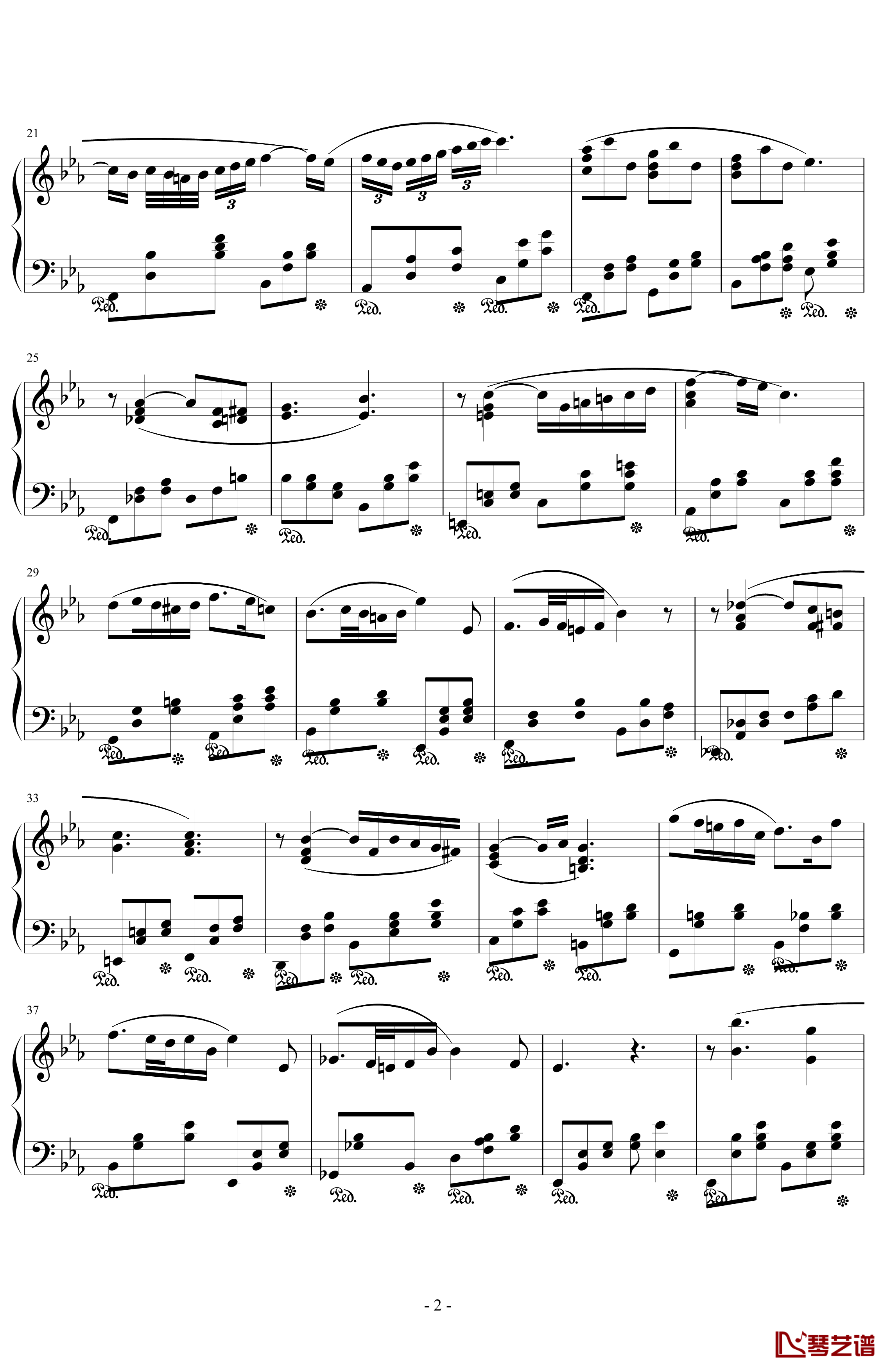 小夜曲-钢琴谱-伊dên-H162