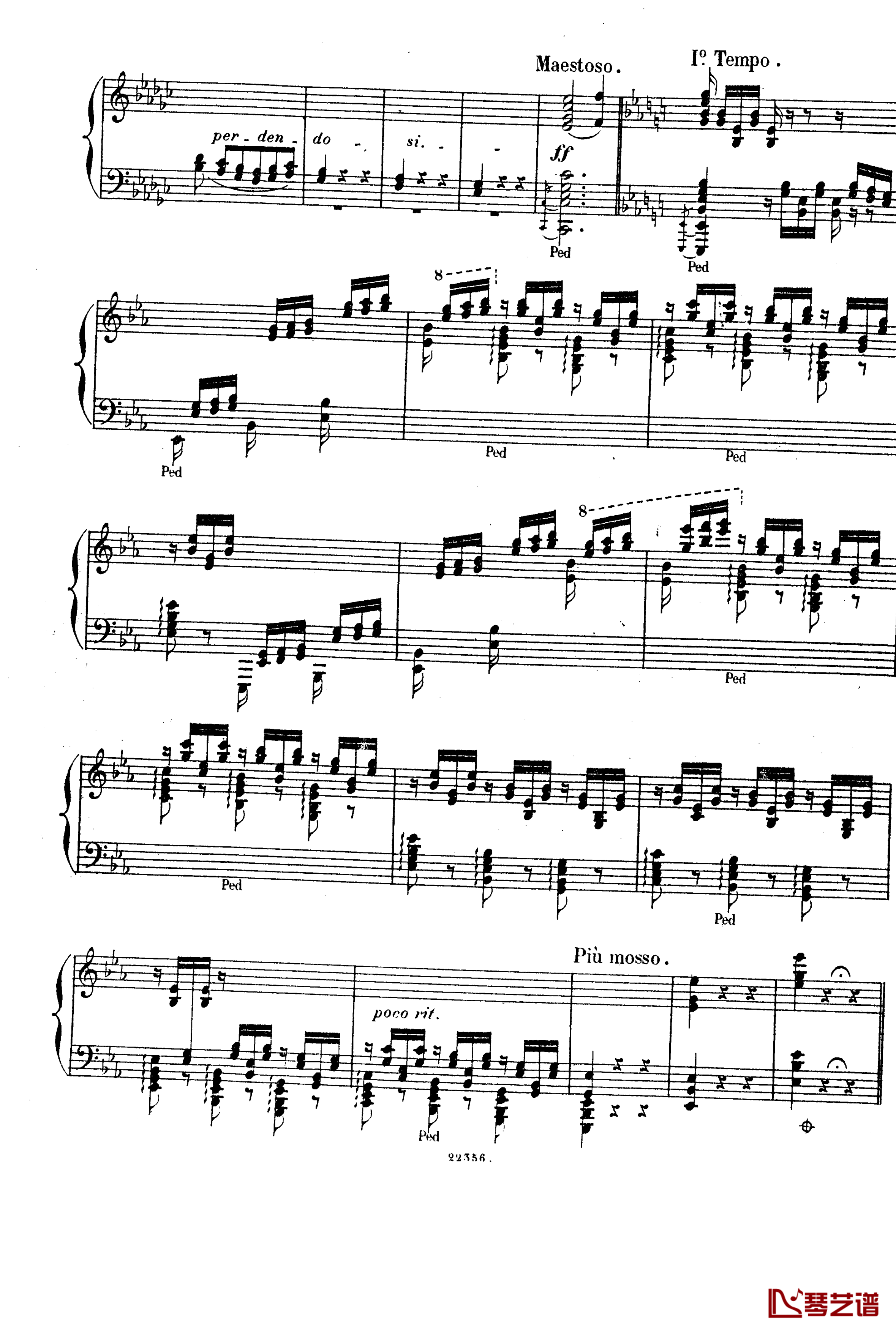  前奏曲与赋格 Op.6钢琴谱-斯甘巴蒂8