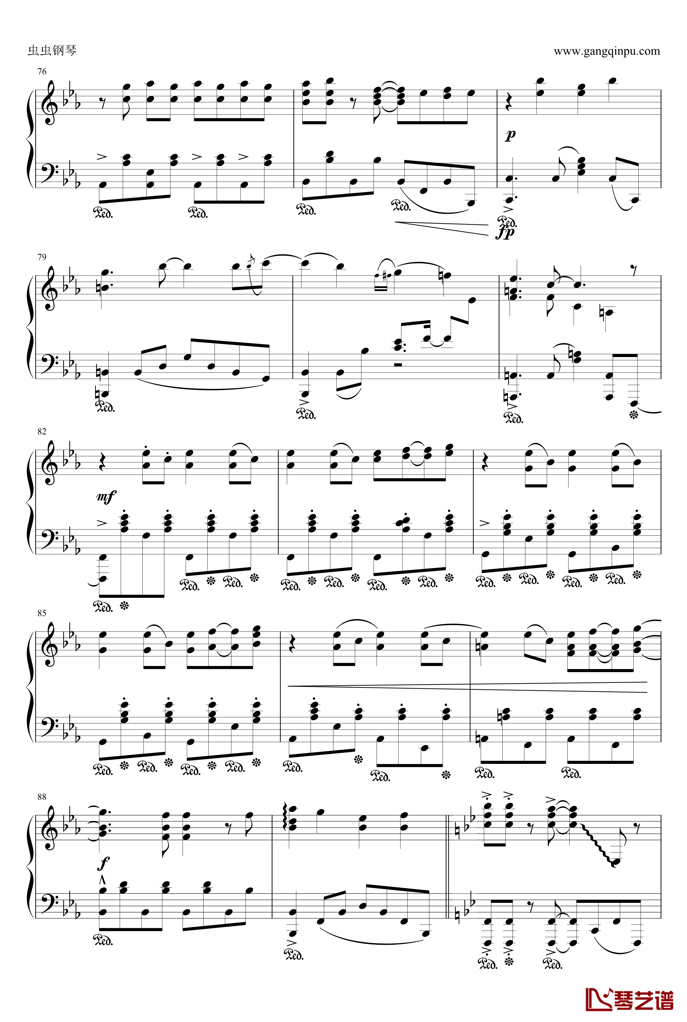 ヒトリゴト钢琴谱-埃罗芒阿老师 OP-ClariS6