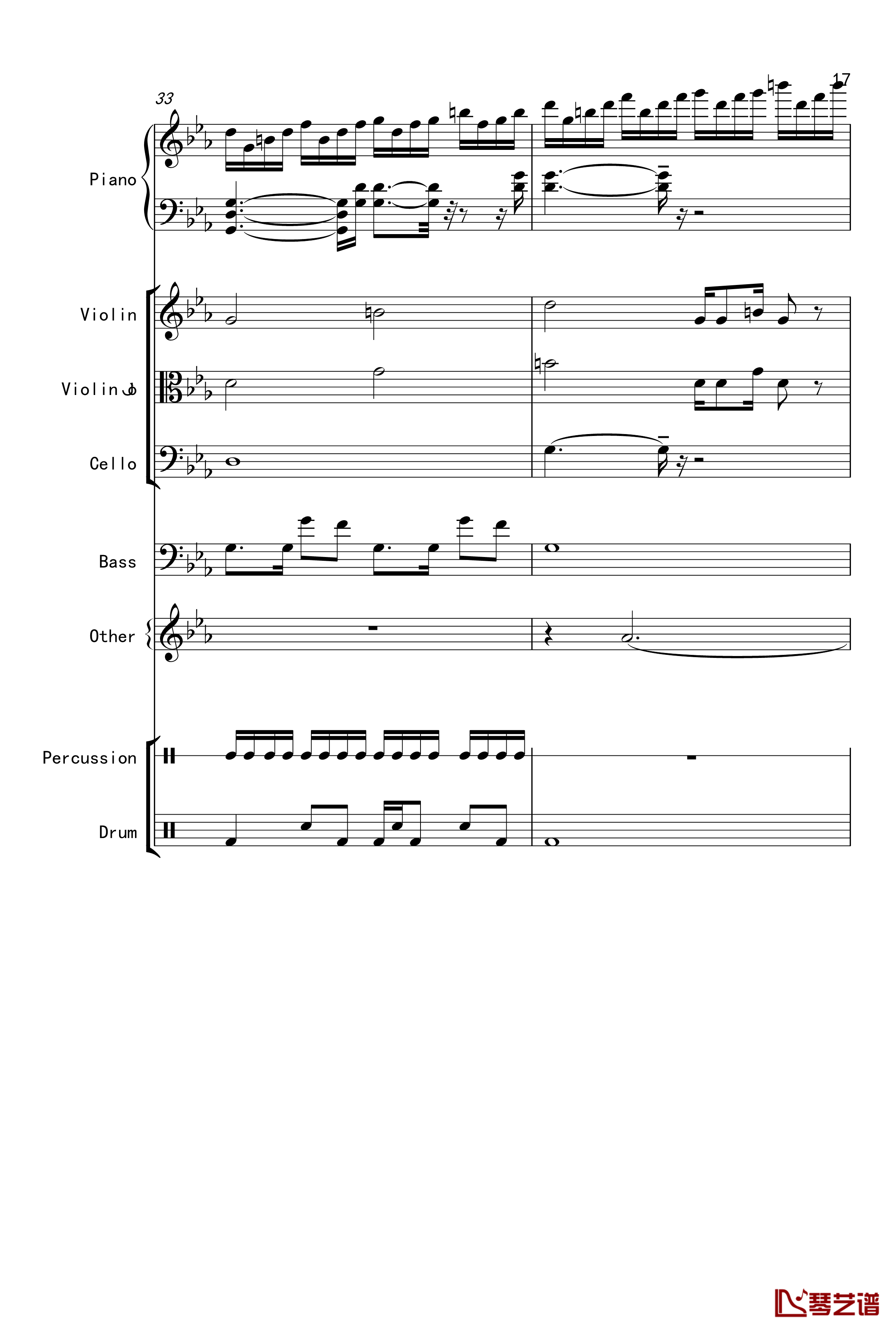 克罗地亚舞曲钢琴谱-Croatian Rhapsody-马克西姆-Maksim·Mrvica17