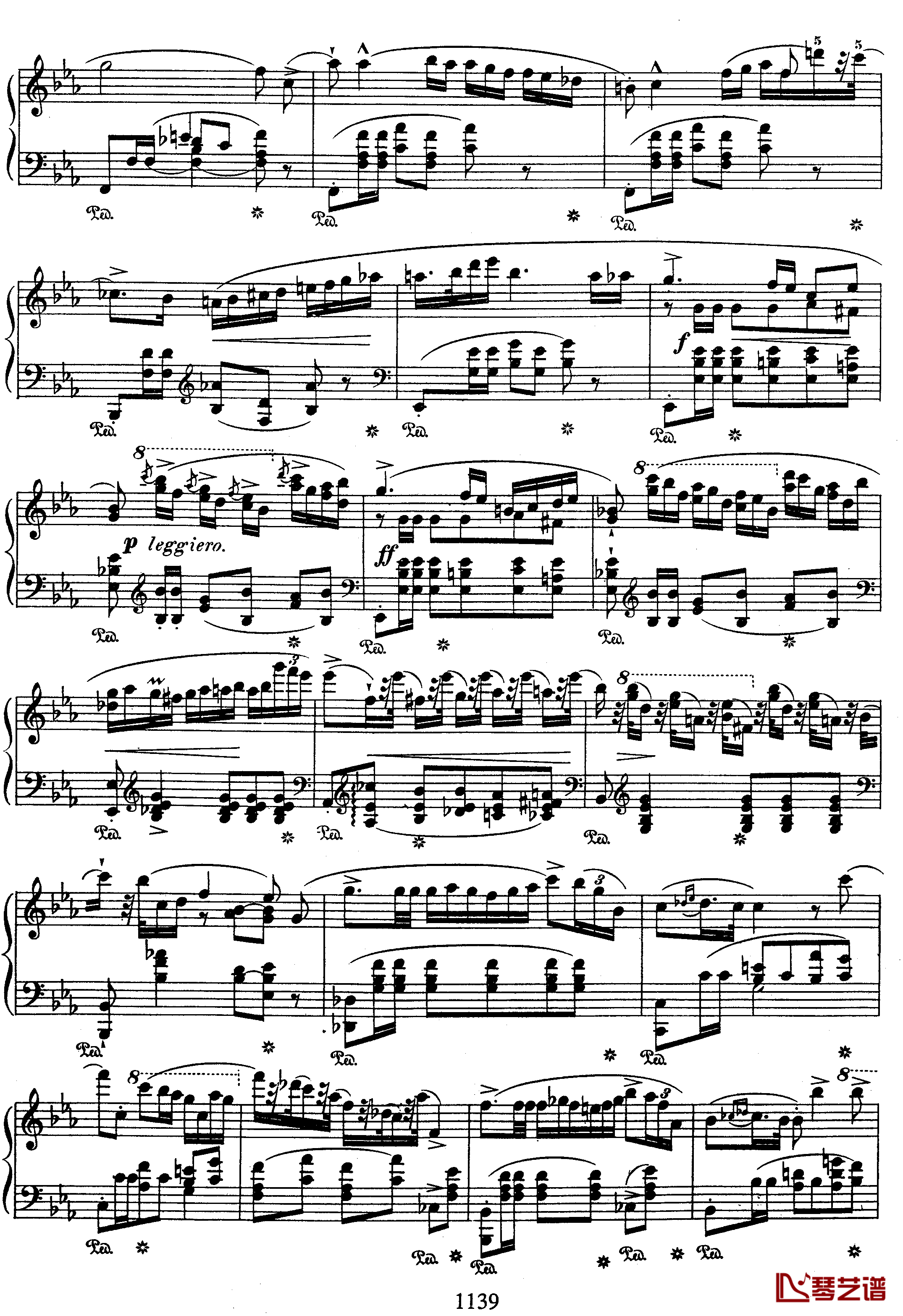 chopin op22钢琴谱-Andante Spianato&Grande Polonaise-肖邦-chopin14
