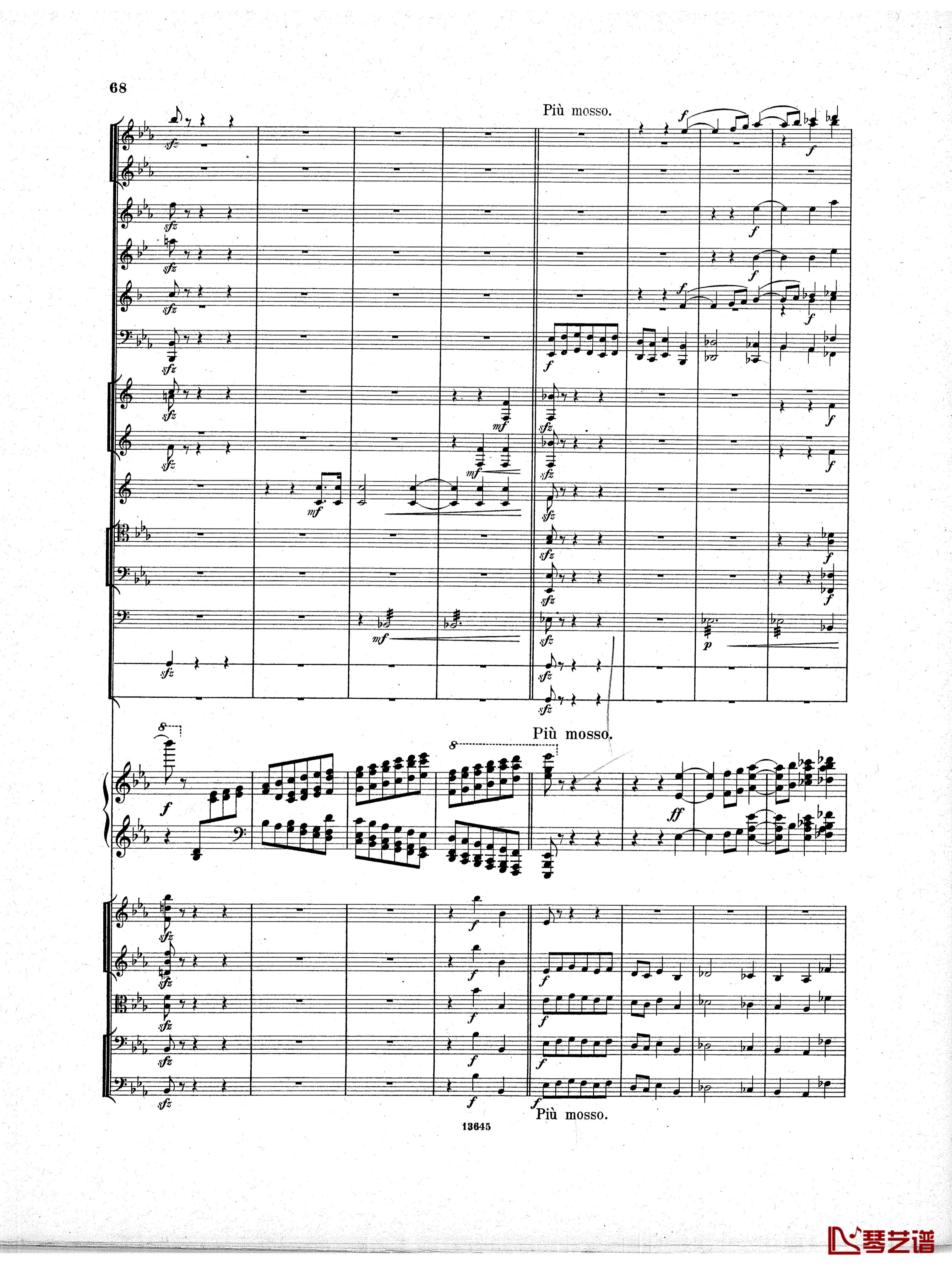 Lyapunov 降E小调第一钢琴协奏曲 Op.4钢琴谱-Lyapunov67