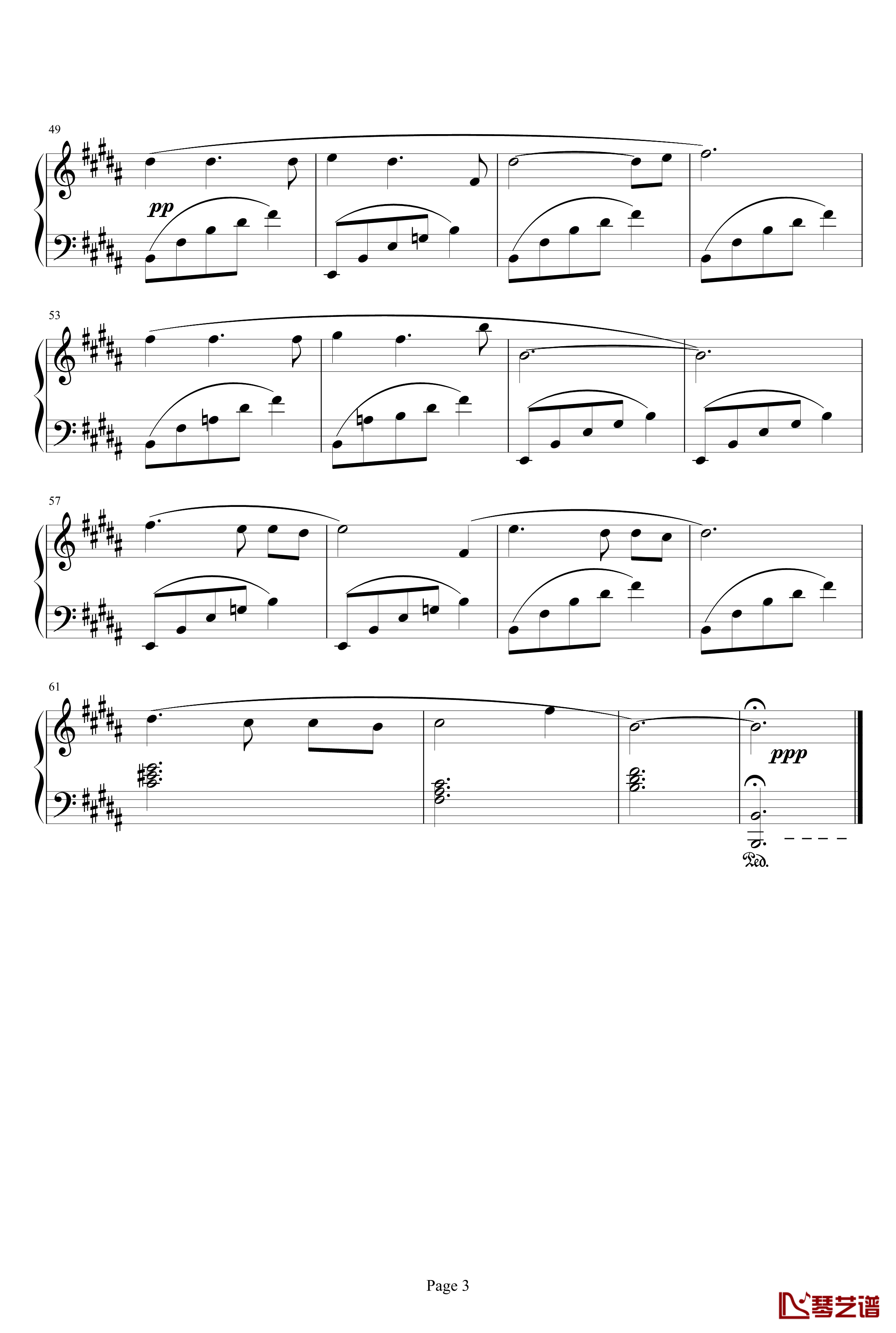 ユウナの決意钢琴谱-最终幻想3