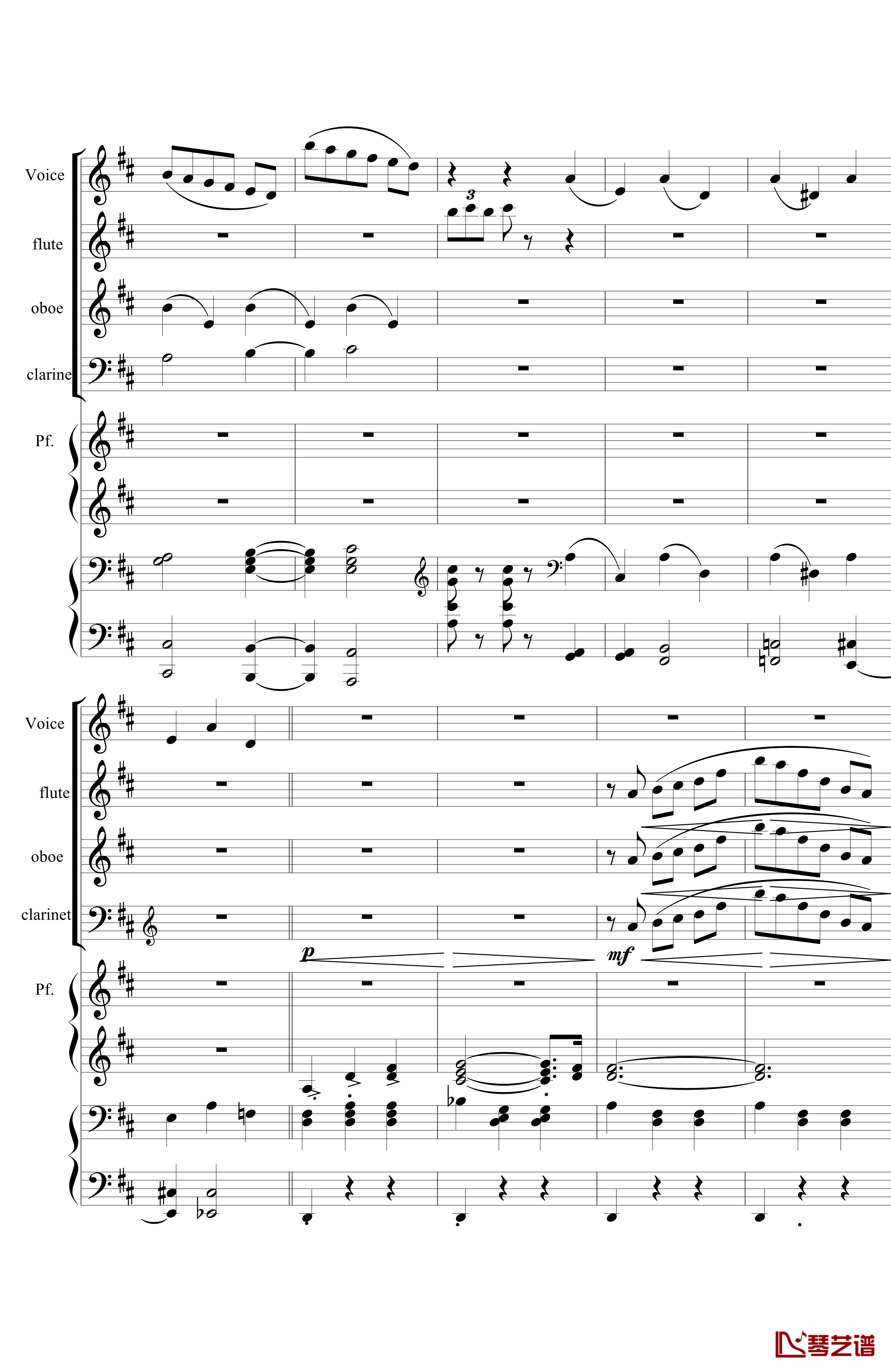 花之圆舞曲钢琴谱-室内乐-柴科夫斯基-Peter Ilyich Tchaikovsky18