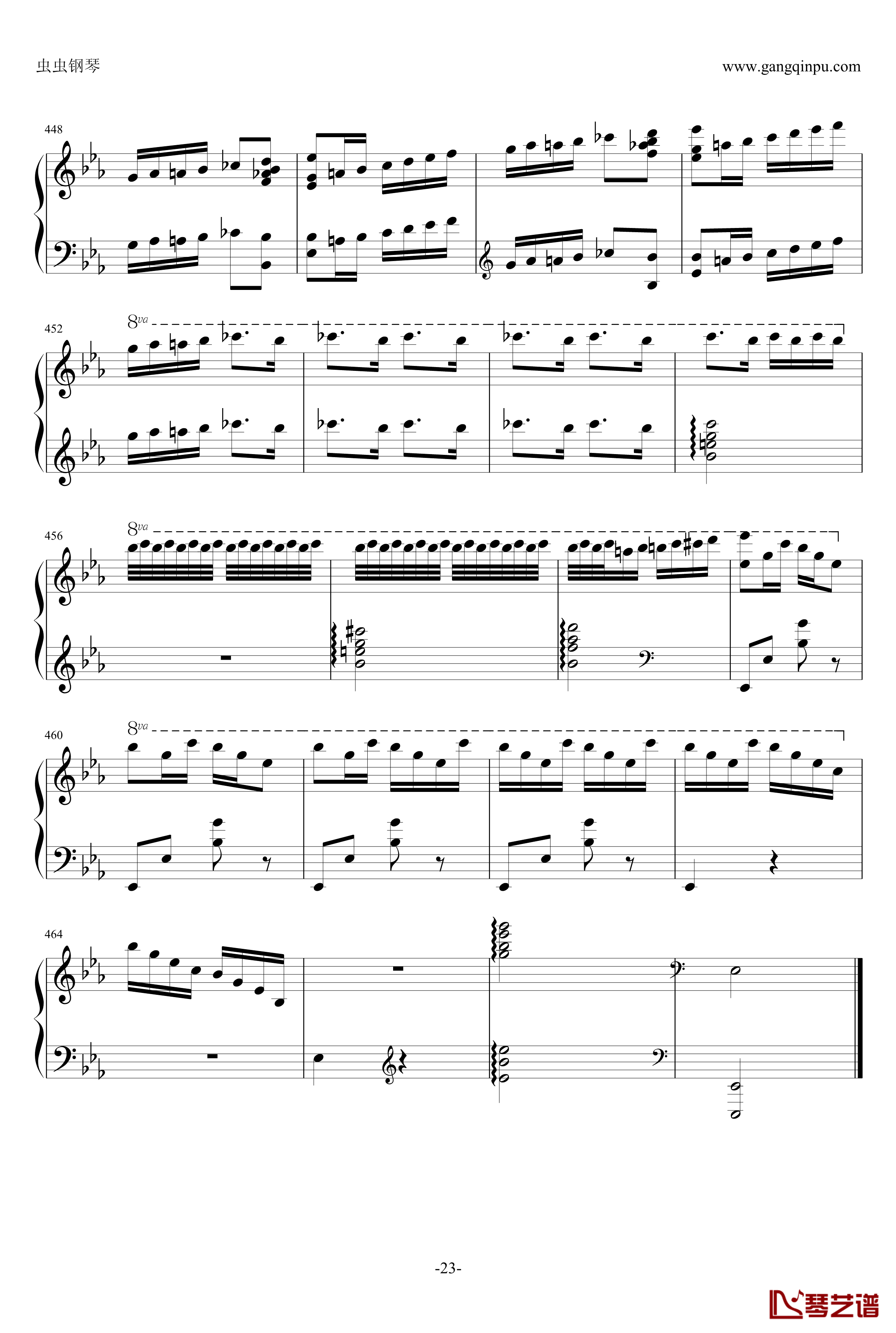 第三钢琴回旋曲Op.16钢琴谱-肖邦-chopin23
