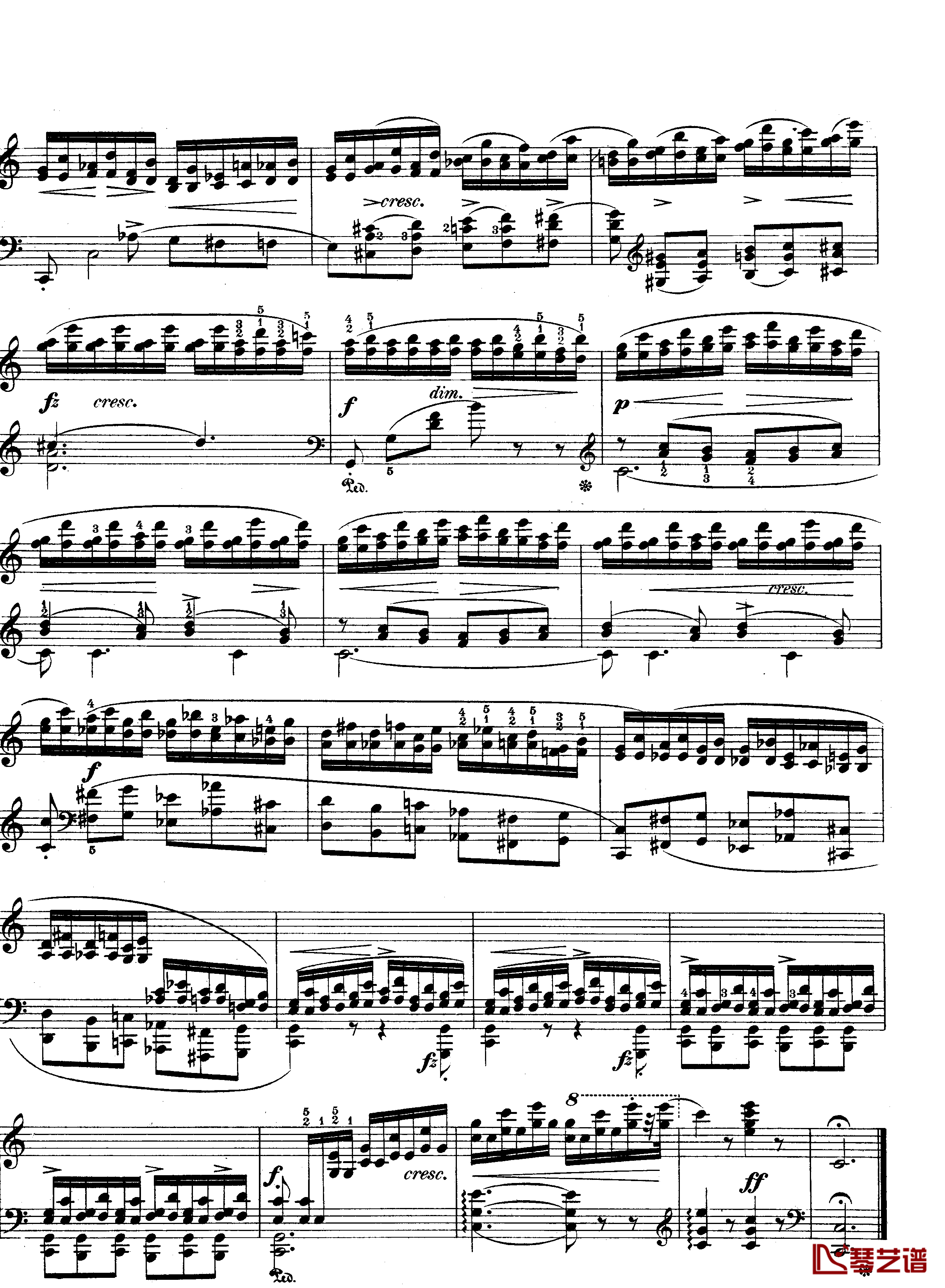 OP10No7钢琴谱-肖邦-chopin3