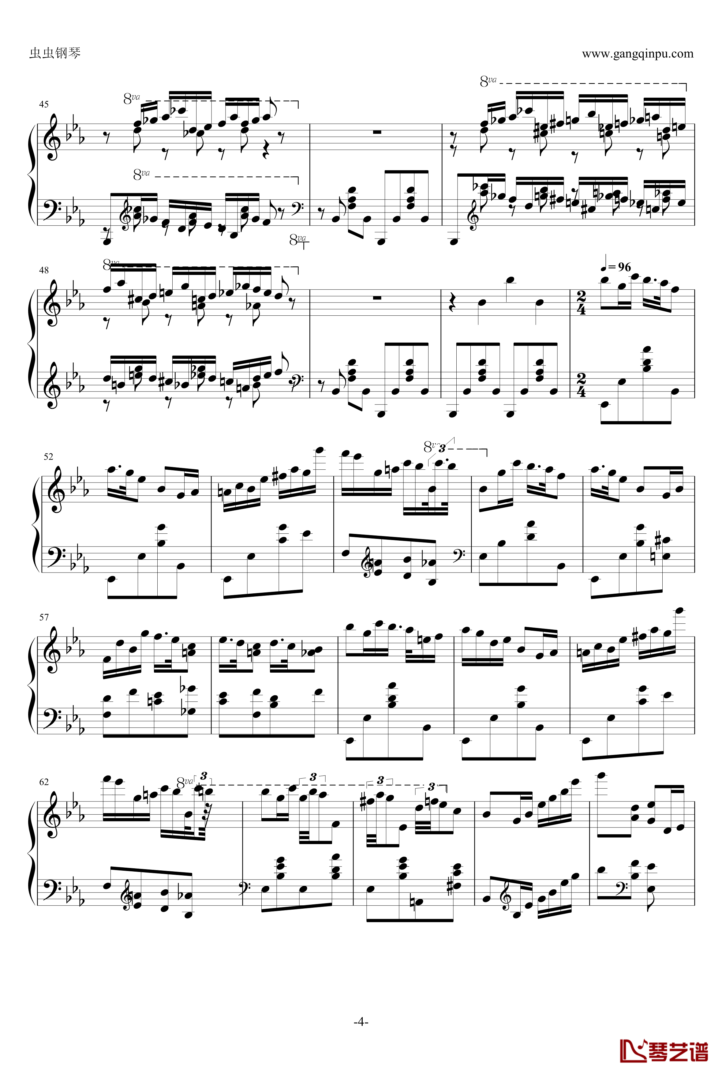 第三钢琴回旋曲Op.16钢琴谱-肖邦-chopin4