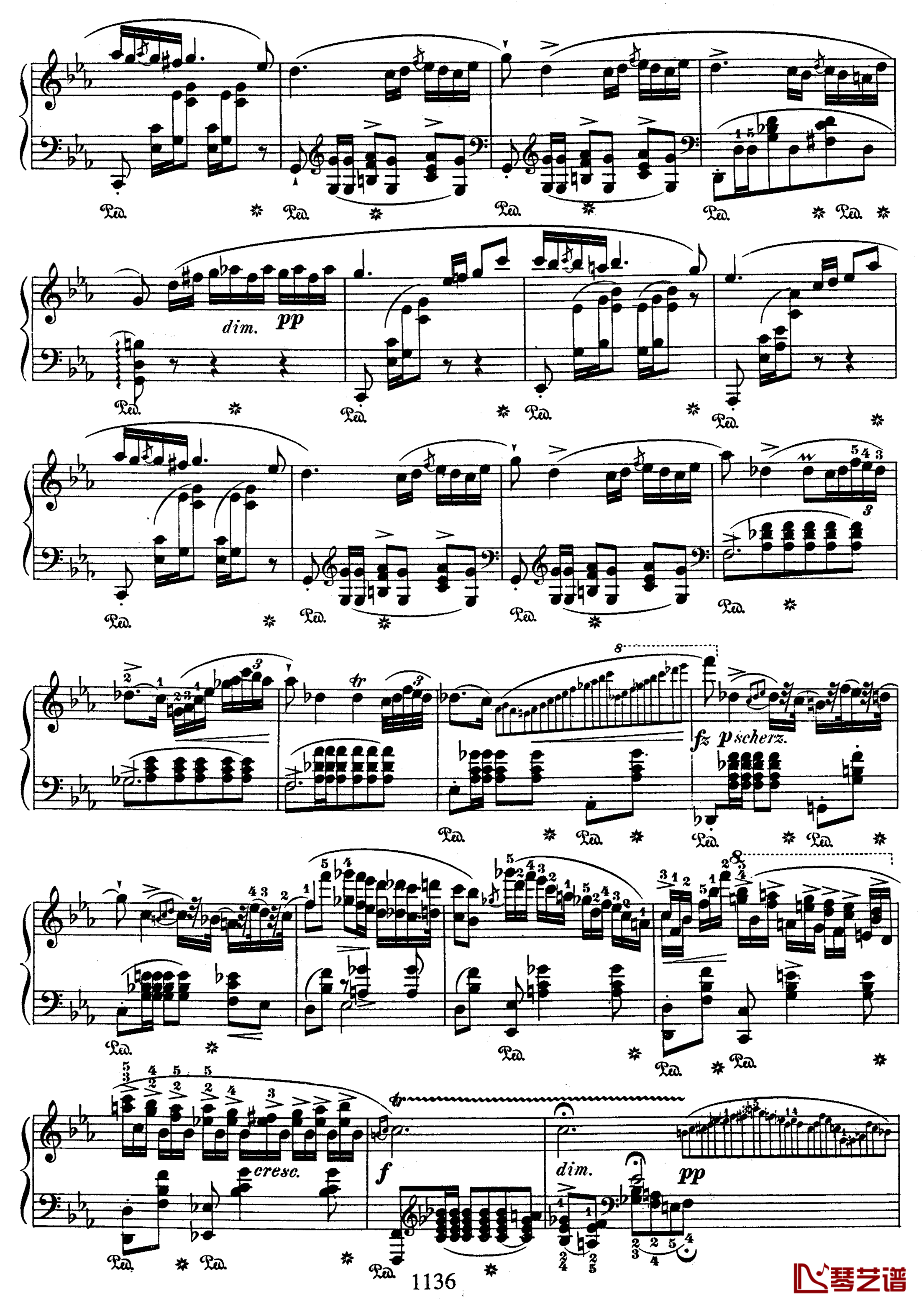 chopin op22钢琴谱-Andante Spianato&Grande Polonaise-肖邦-chopin11
