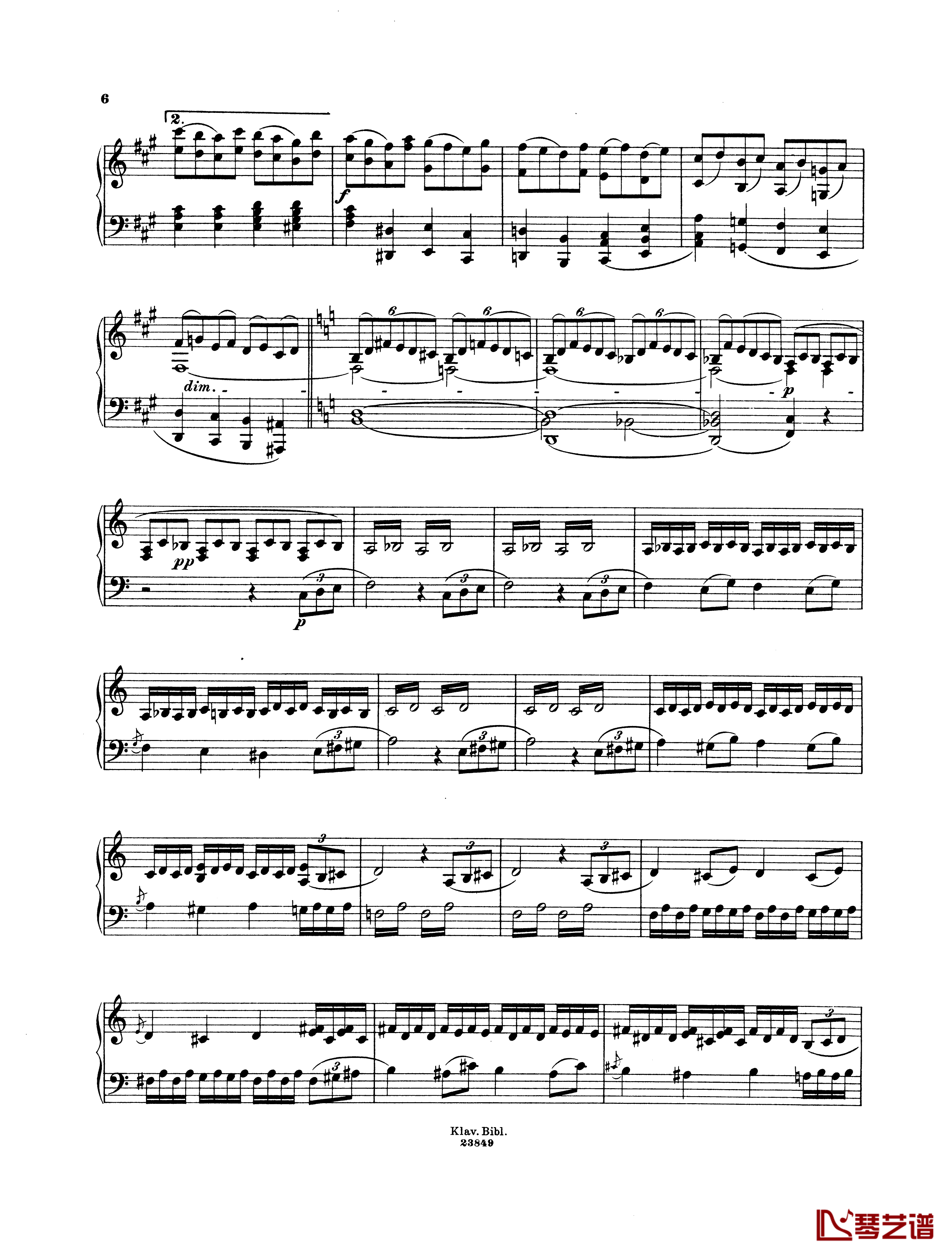 拉科西进行曲 Op.24钢琴谱-柏辽兹4