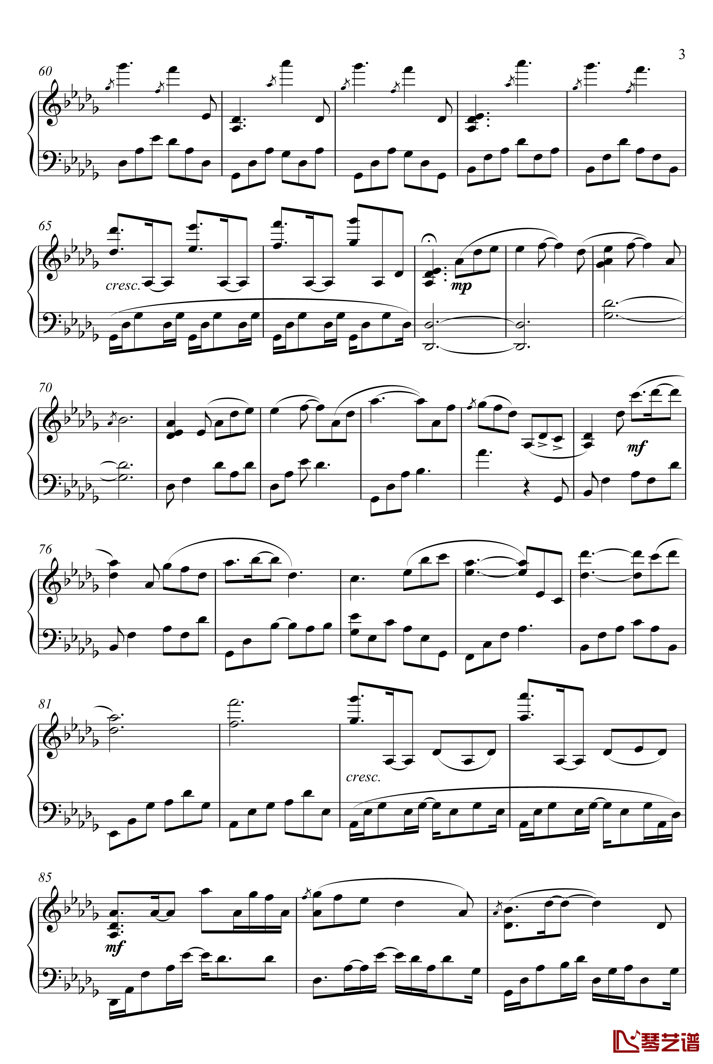 love钢琴谱-Yiruma3
