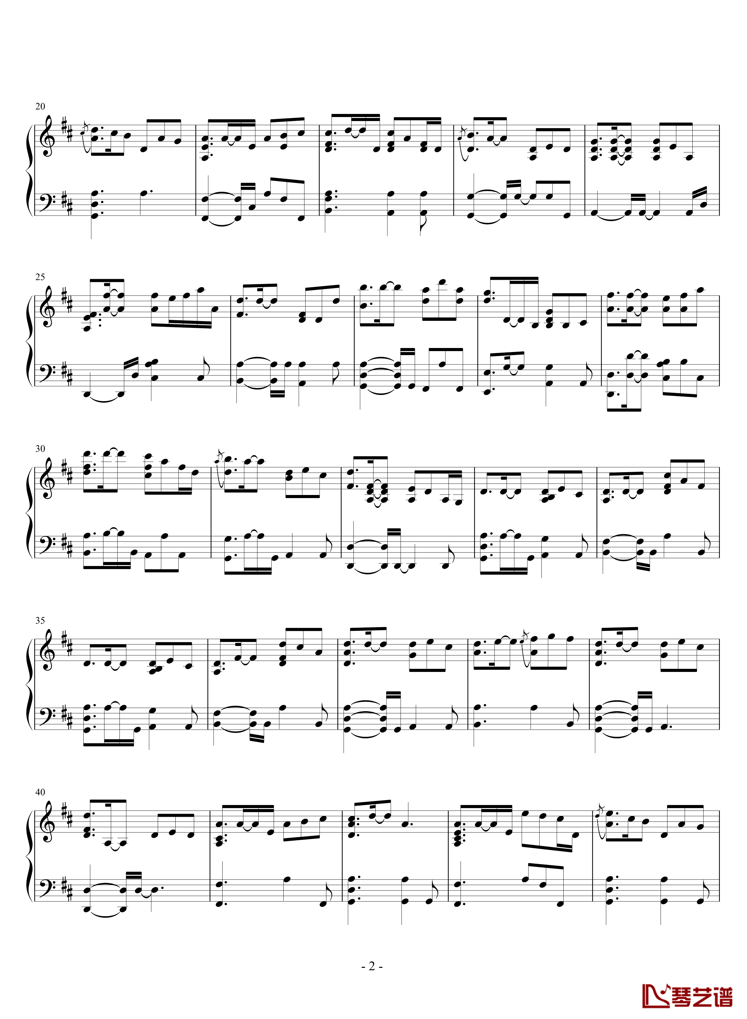Hope钢琴谱-Yiruma2
