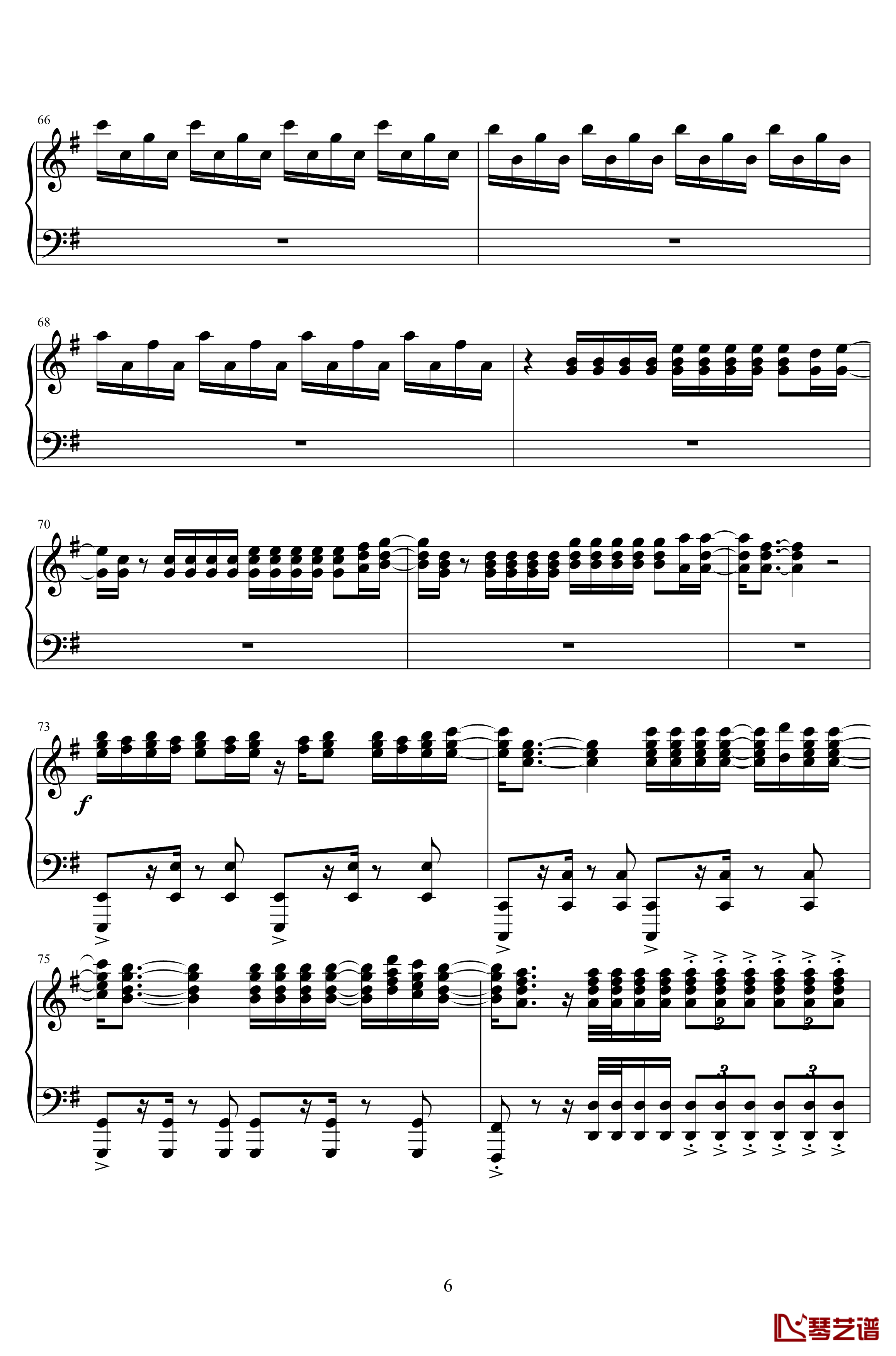 despacito钢琴谱-peter bence6