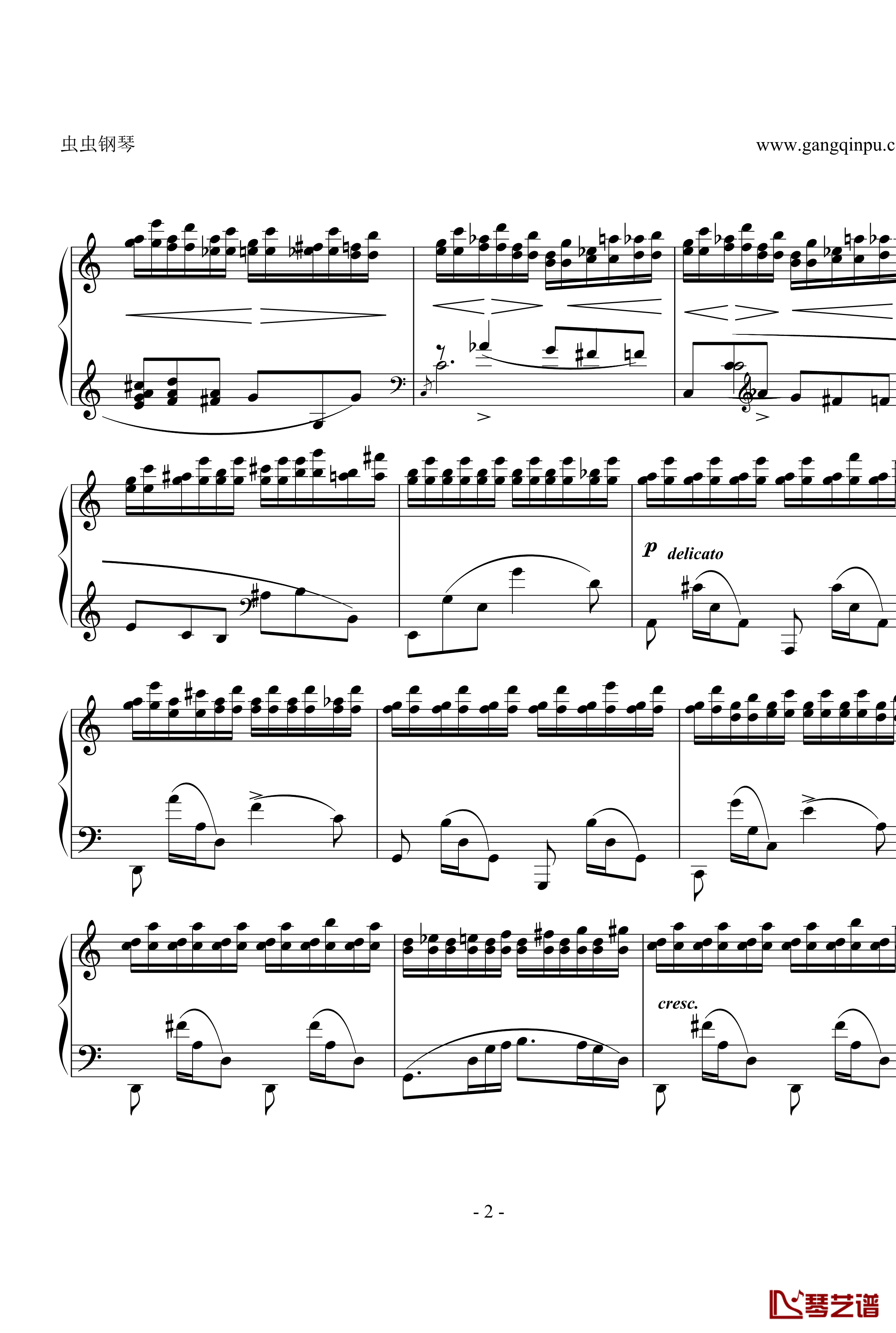 Etude OP.10 No.7钢琴谱-肖邦练习曲-chopin2