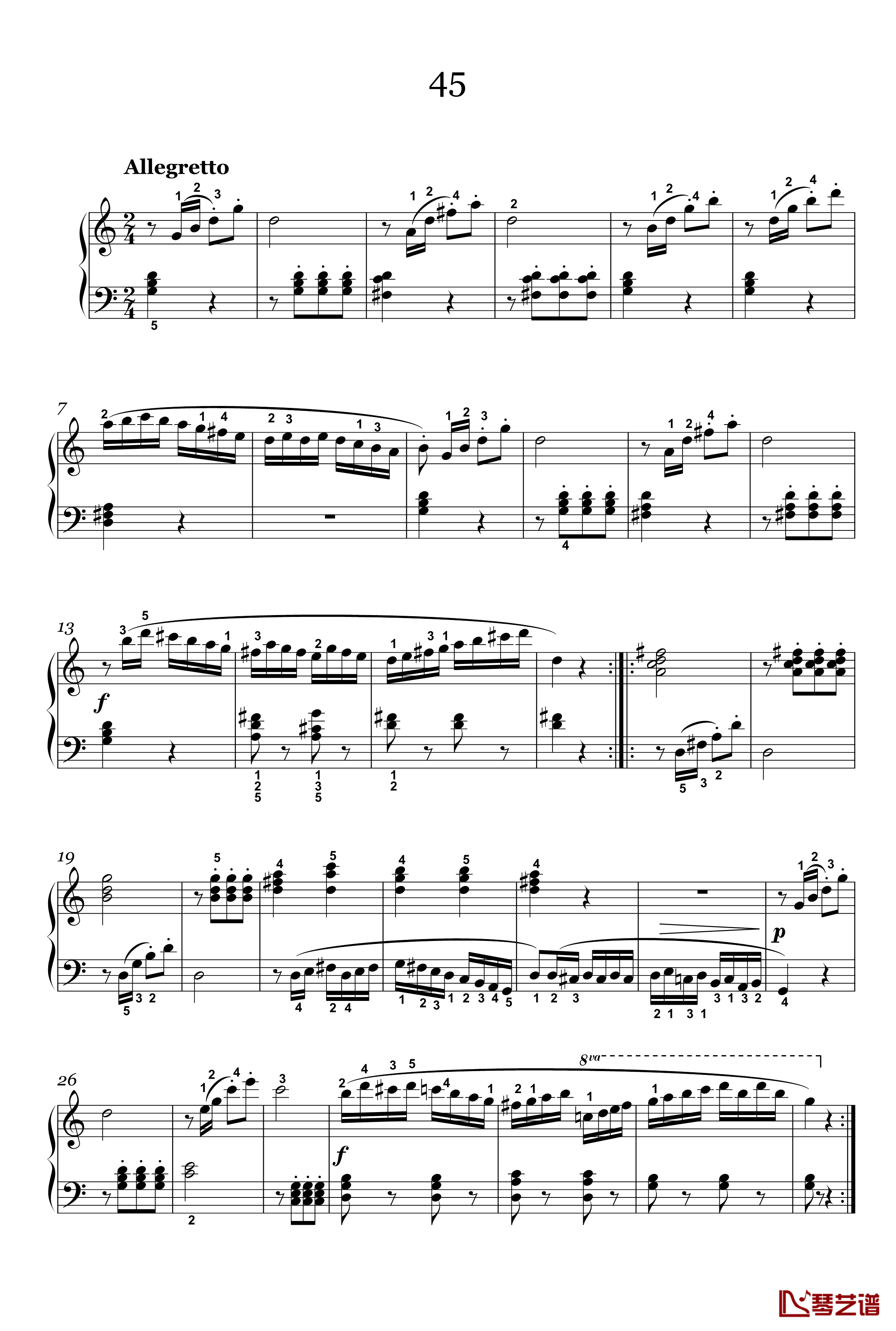 33钢琴谱-56-车尔尼-Czerny-59911