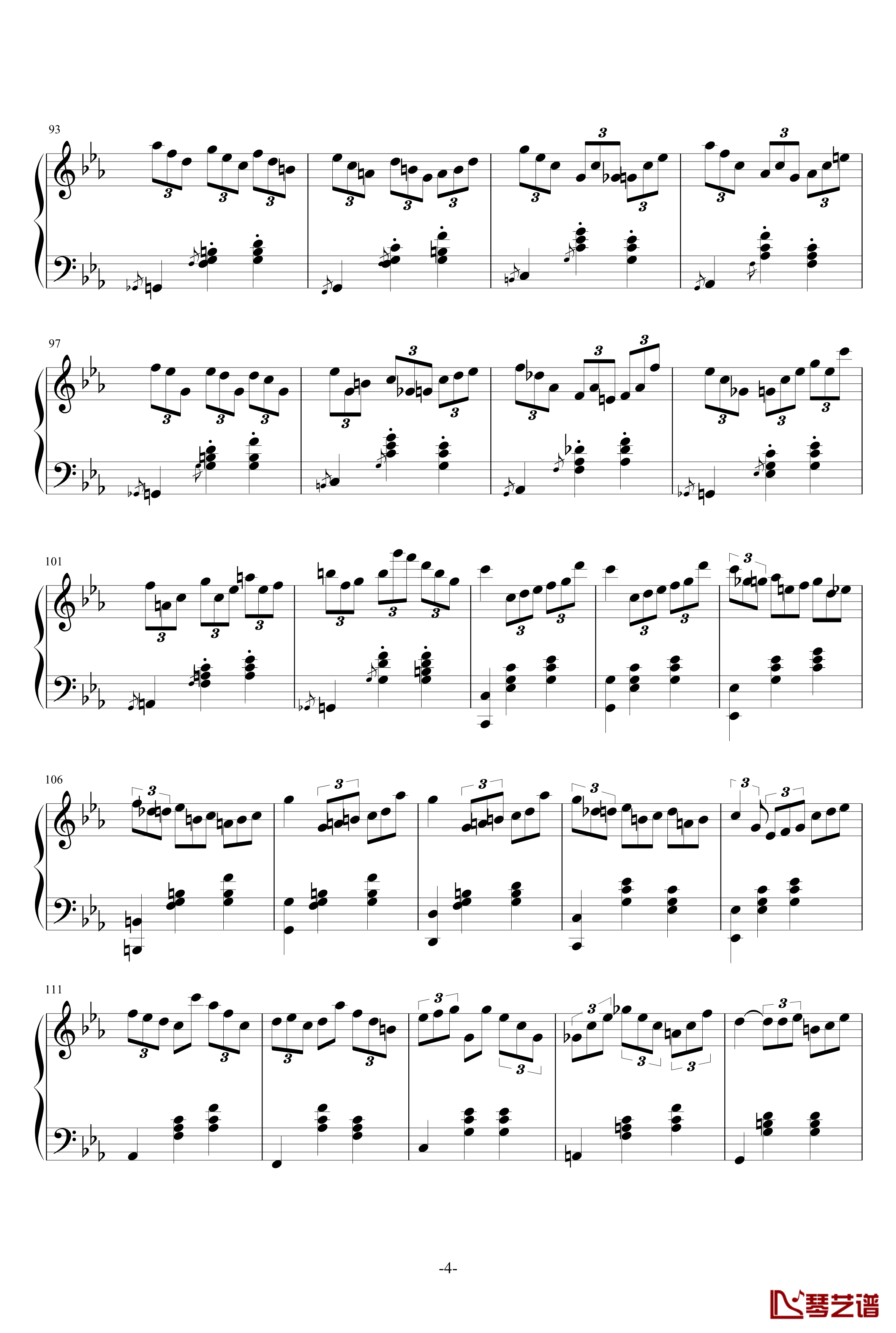 15 Waltz Mew钢琴谱-梦幻圆舞曲-AlfredAria4