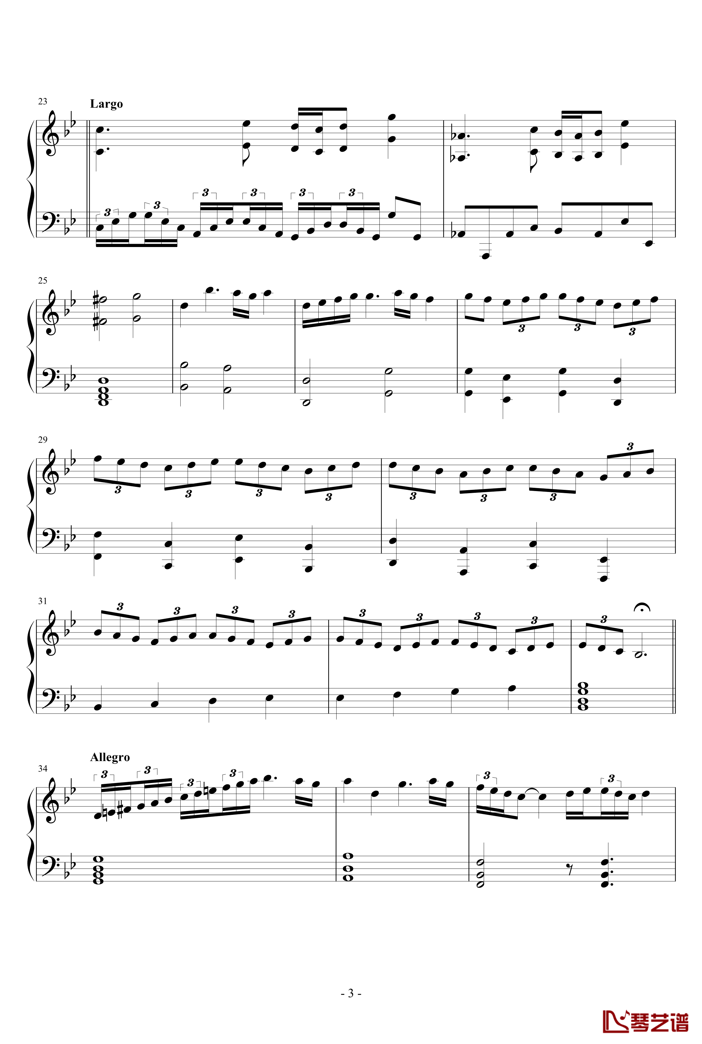 第一号随想曲钢琴谱-杜库伯爵3