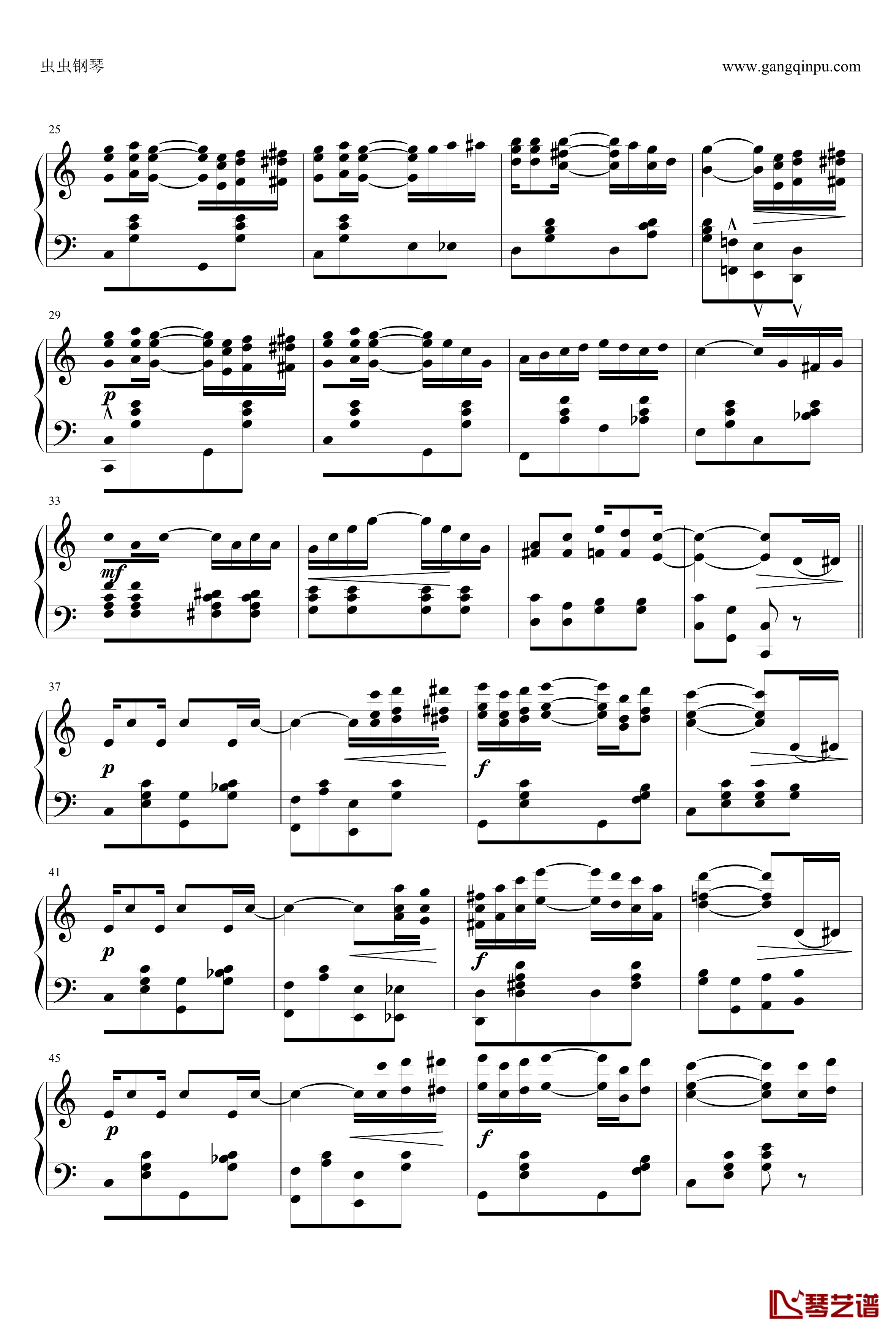 娱乐家钢琴谱-拉格泰姆-Scott Joplin2