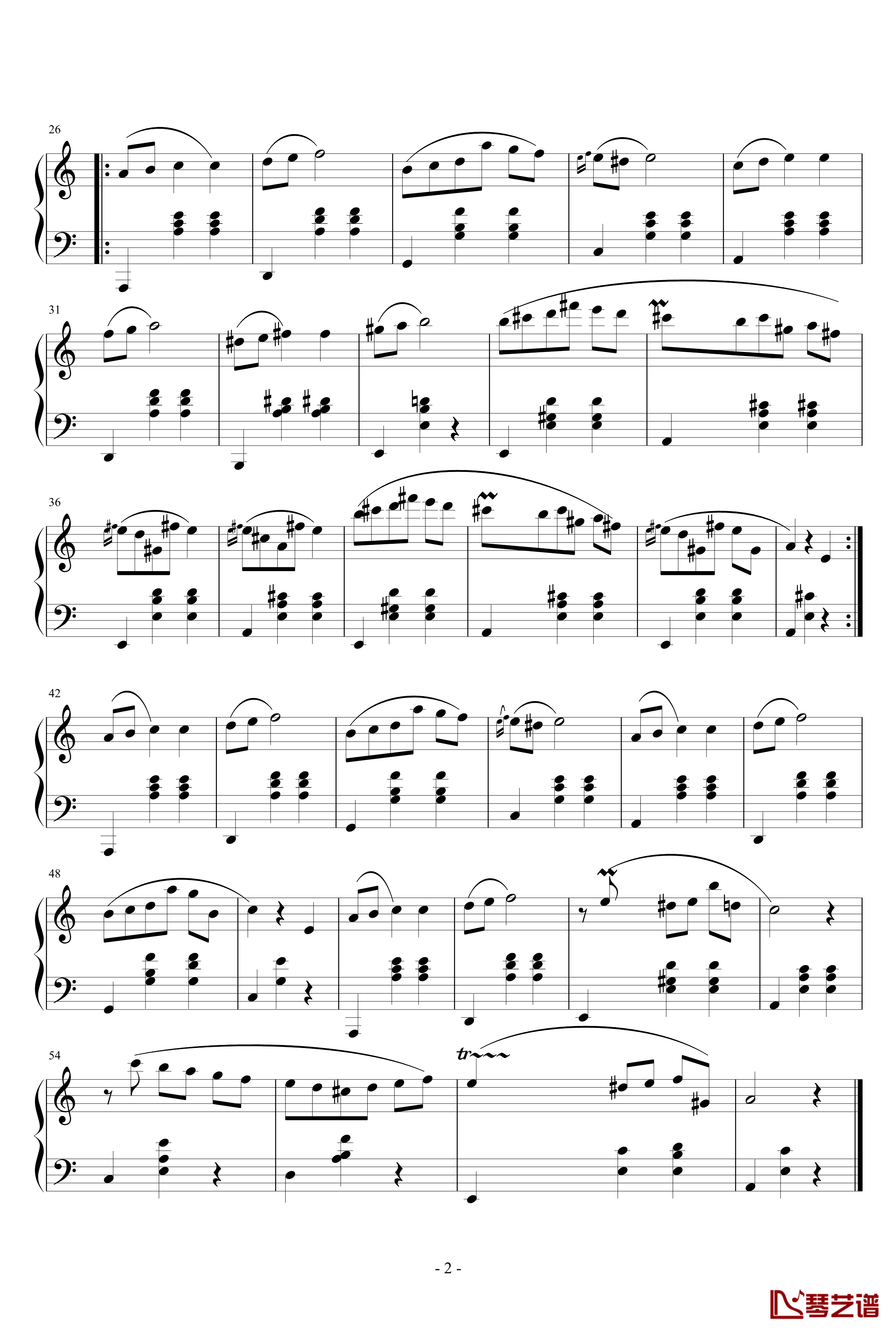 圆舞曲钢琴谱-肖邦-chopin2