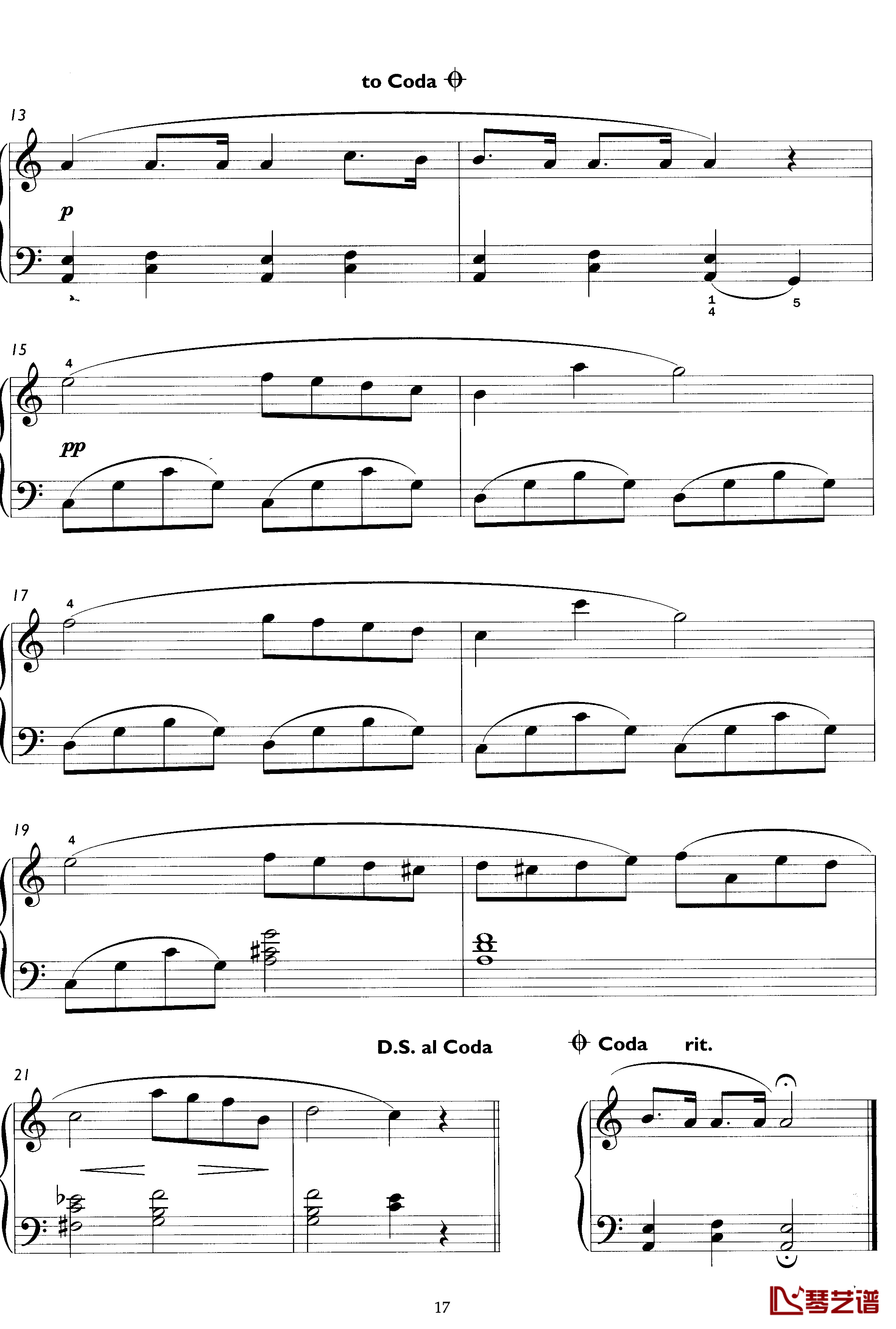 我也能弹肖邦钢琴谱-简化改编-肖邦-chopin6