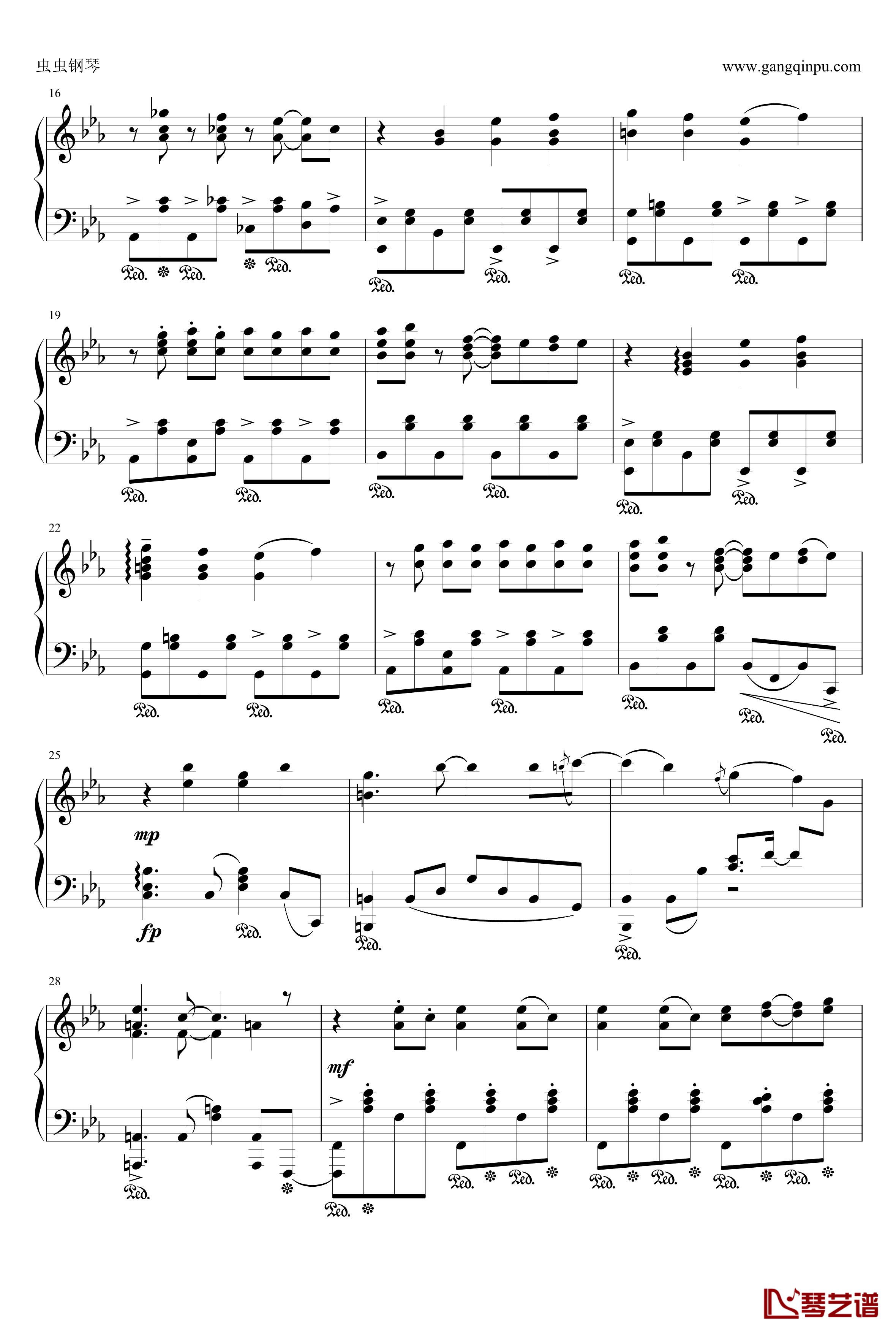 ヒトリゴト钢琴谱-埃罗芒阿老师 OP-ClariS2