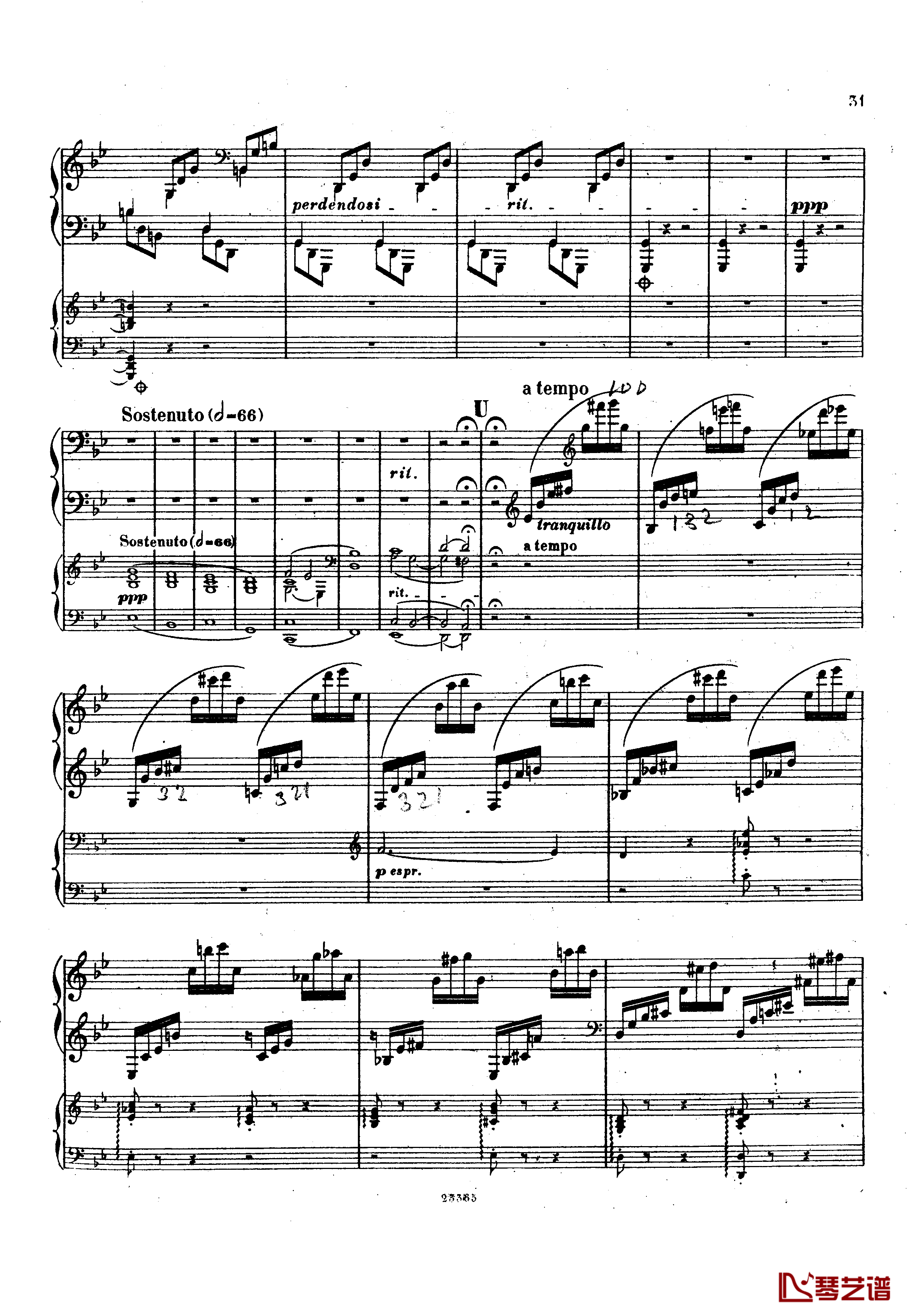 g小调钢琴协奏曲  Op.15钢琴谱-斯甘巴蒂31