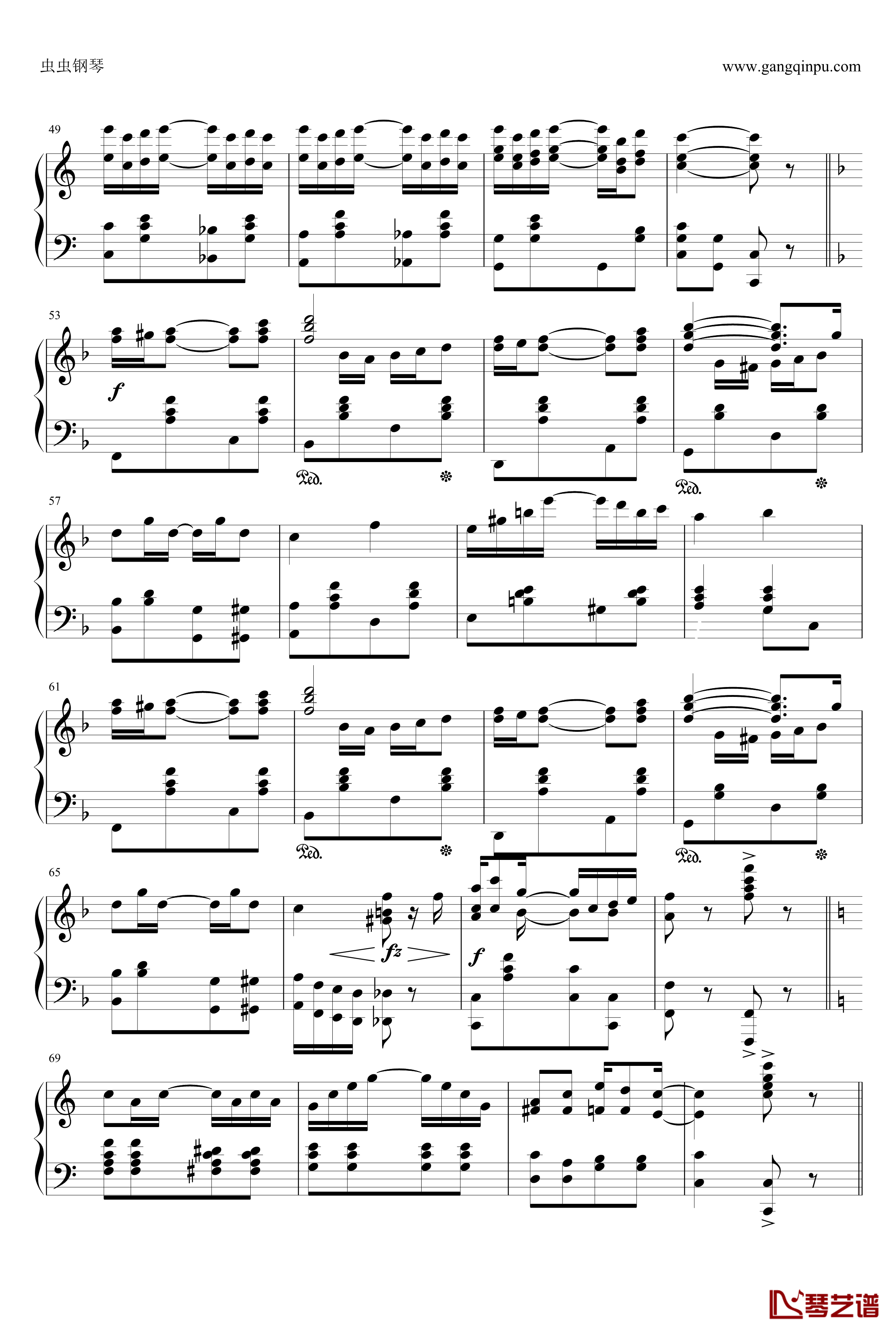 娱乐家钢琴谱-拉格泰姆-Scott Joplin3