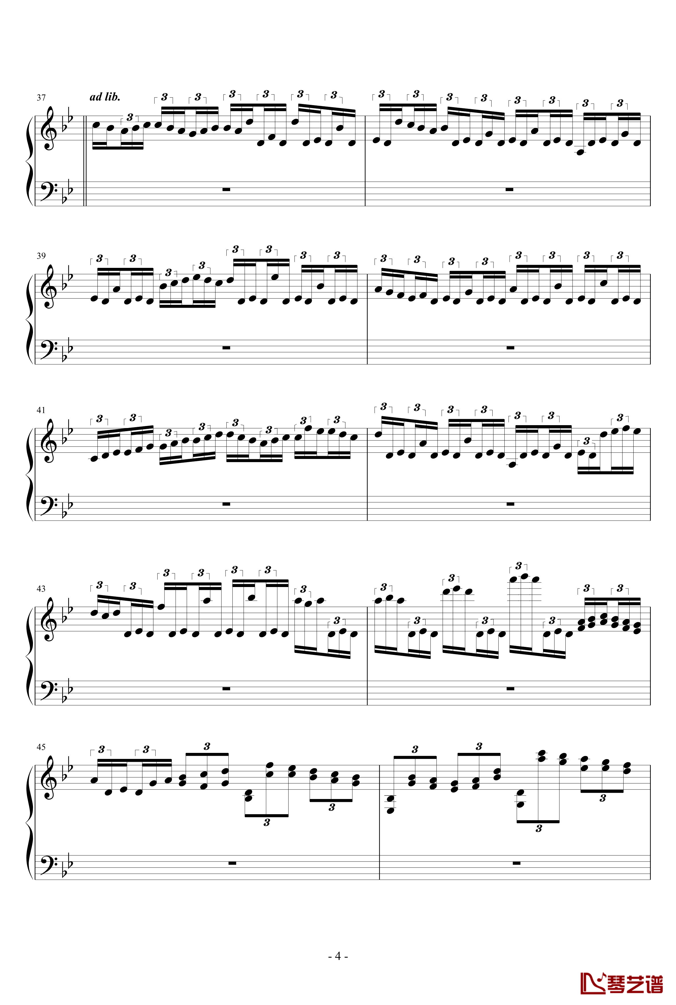 第一号随想曲钢琴谱-杜库伯爵4