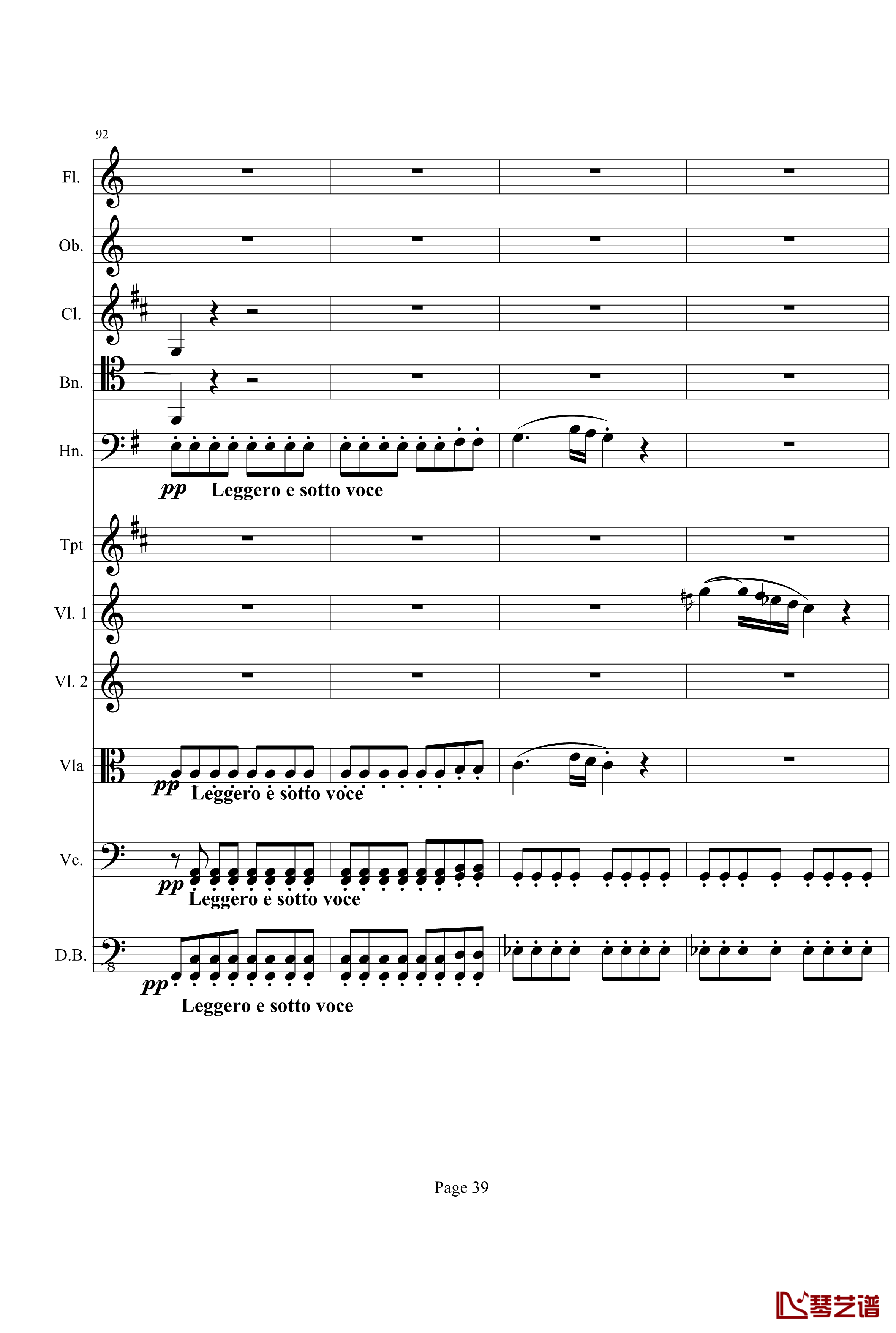 奏鸣曲之交响钢琴谱-第21首-Ⅰ-贝多芬-beethoven39
