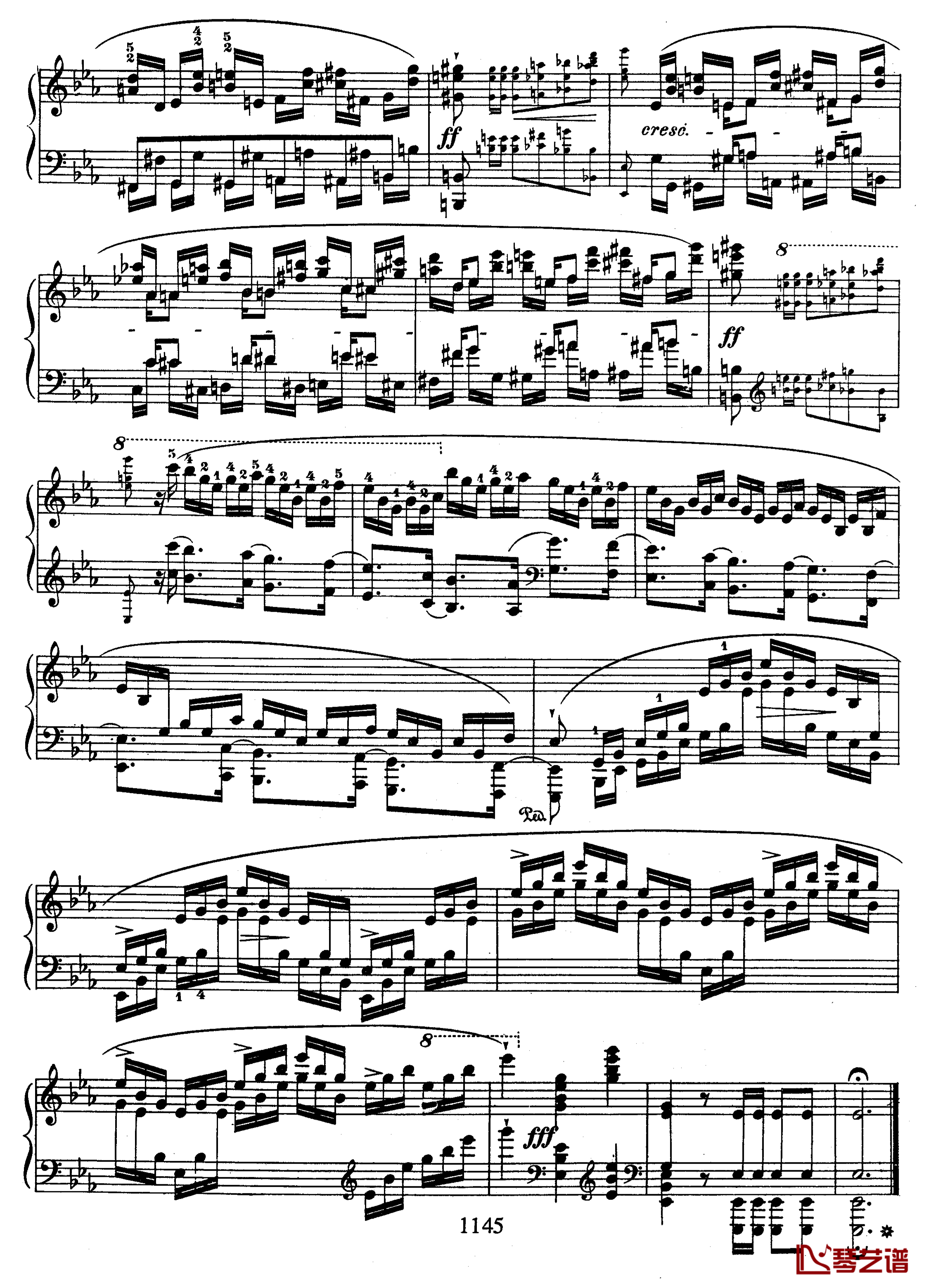 chopin op22钢琴谱-Andante Spianato&Grande Polonaise-肖邦-chopin20