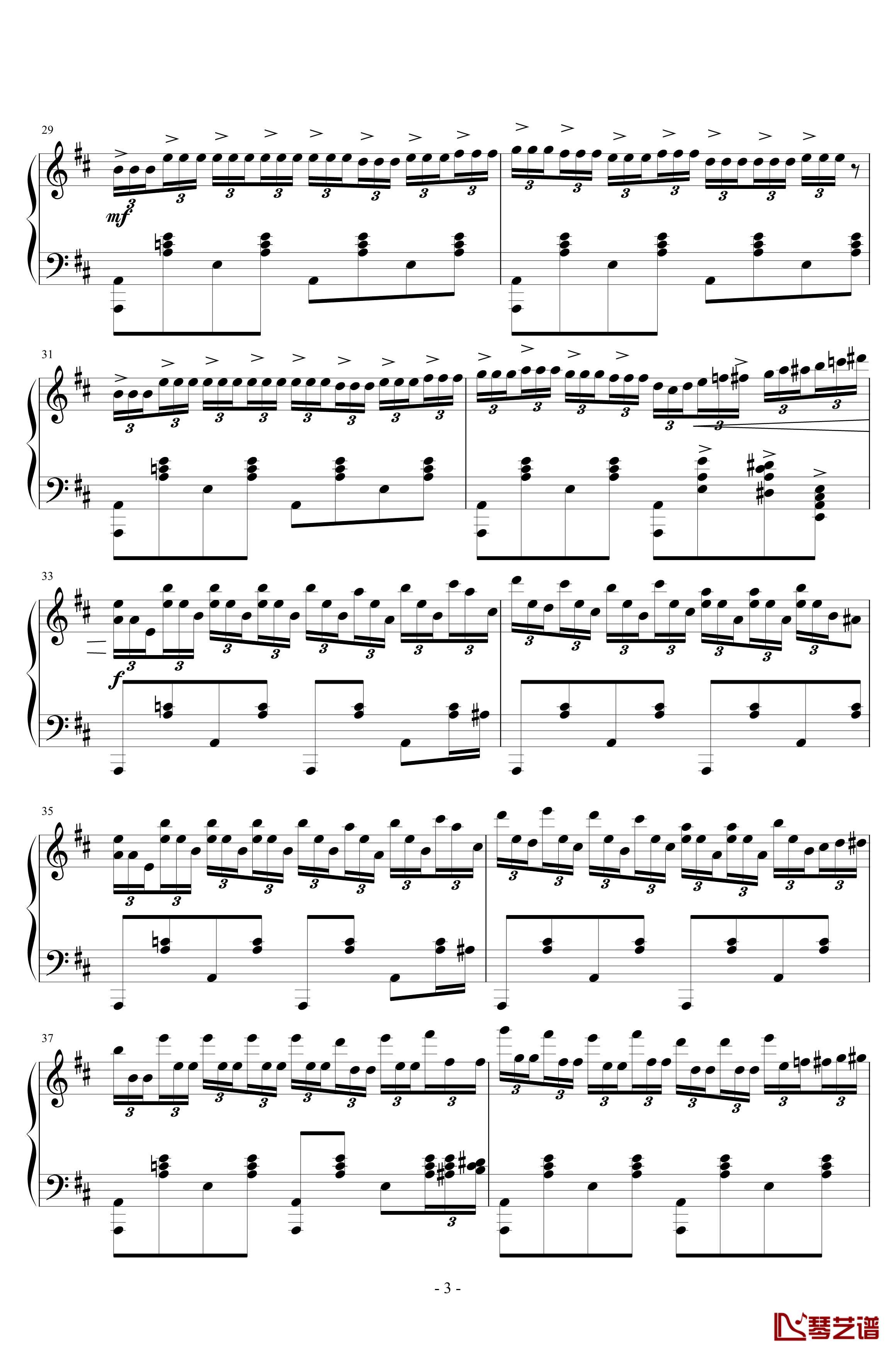 Op.1 Etude 2“最古の都”钢琴谱-Fate/Grand Order-mJAT3