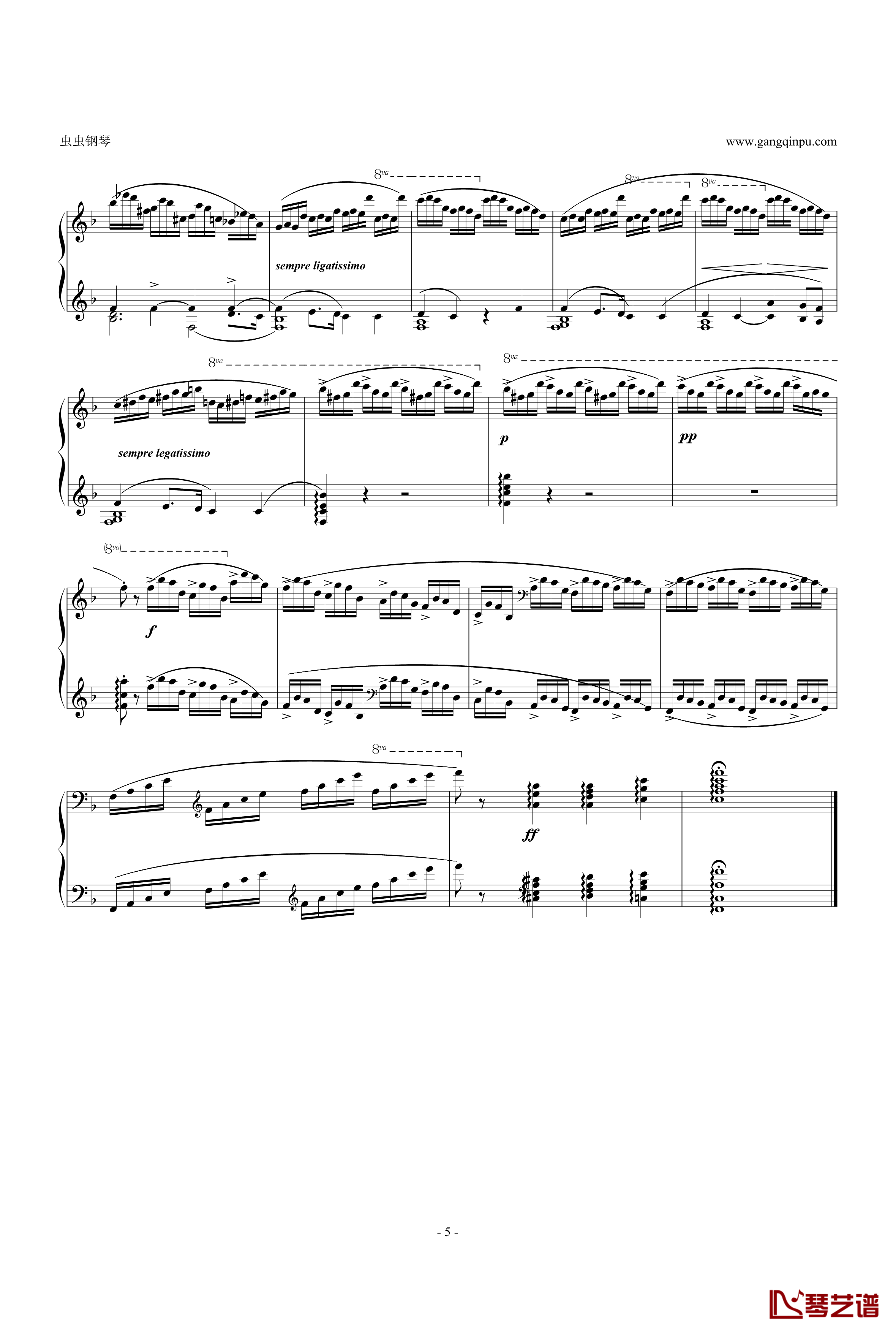 Etude OP.10 No.8-肖邦练习曲-chopin5
