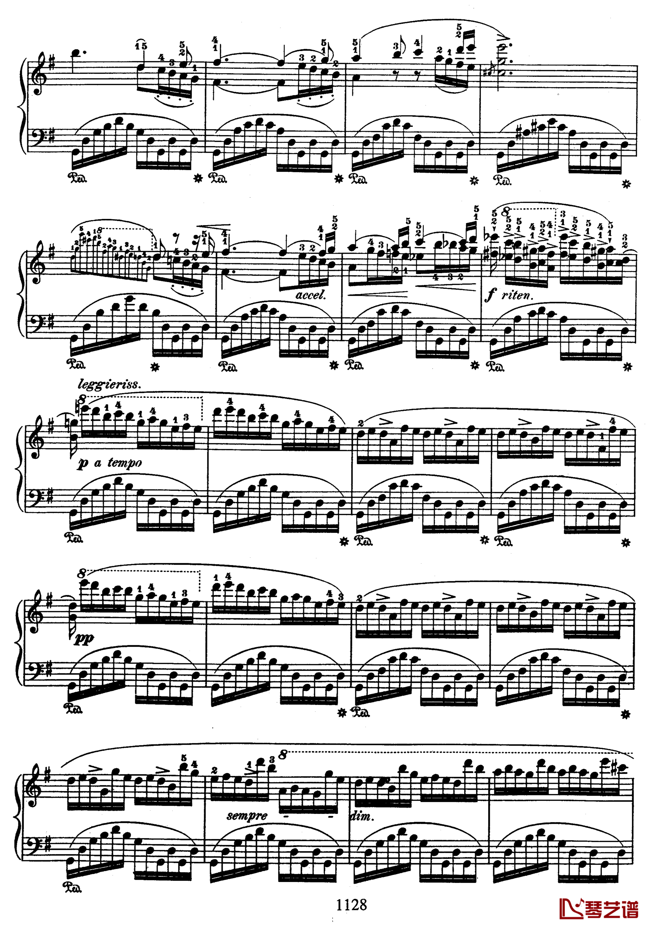 chopin op22钢琴谱-Andante Spianato&Grande Polonaise-肖邦-chopin3