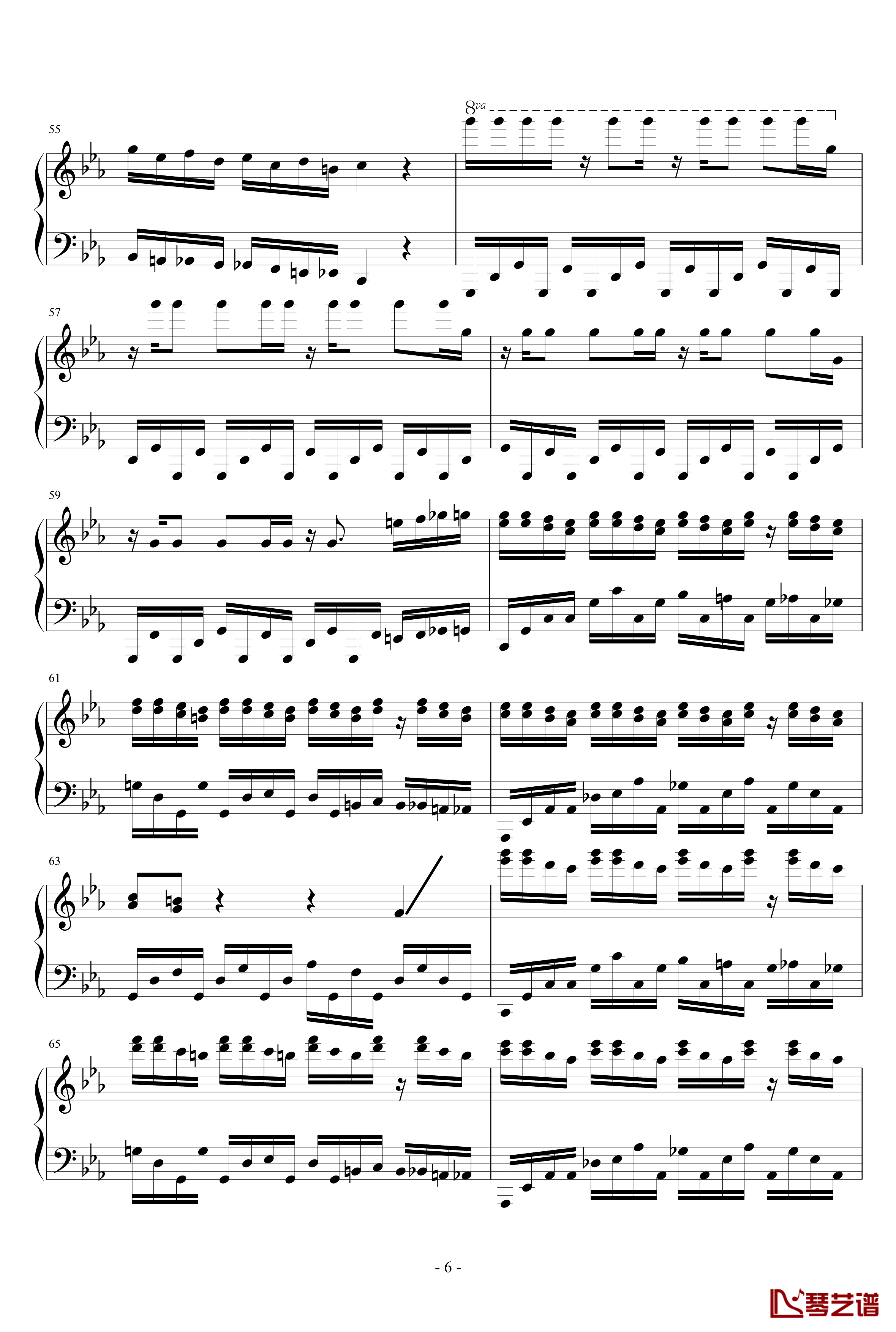 mojito钢琴谱-古巴鸡尾酒-马克西姆-Maksim·Mrvica6