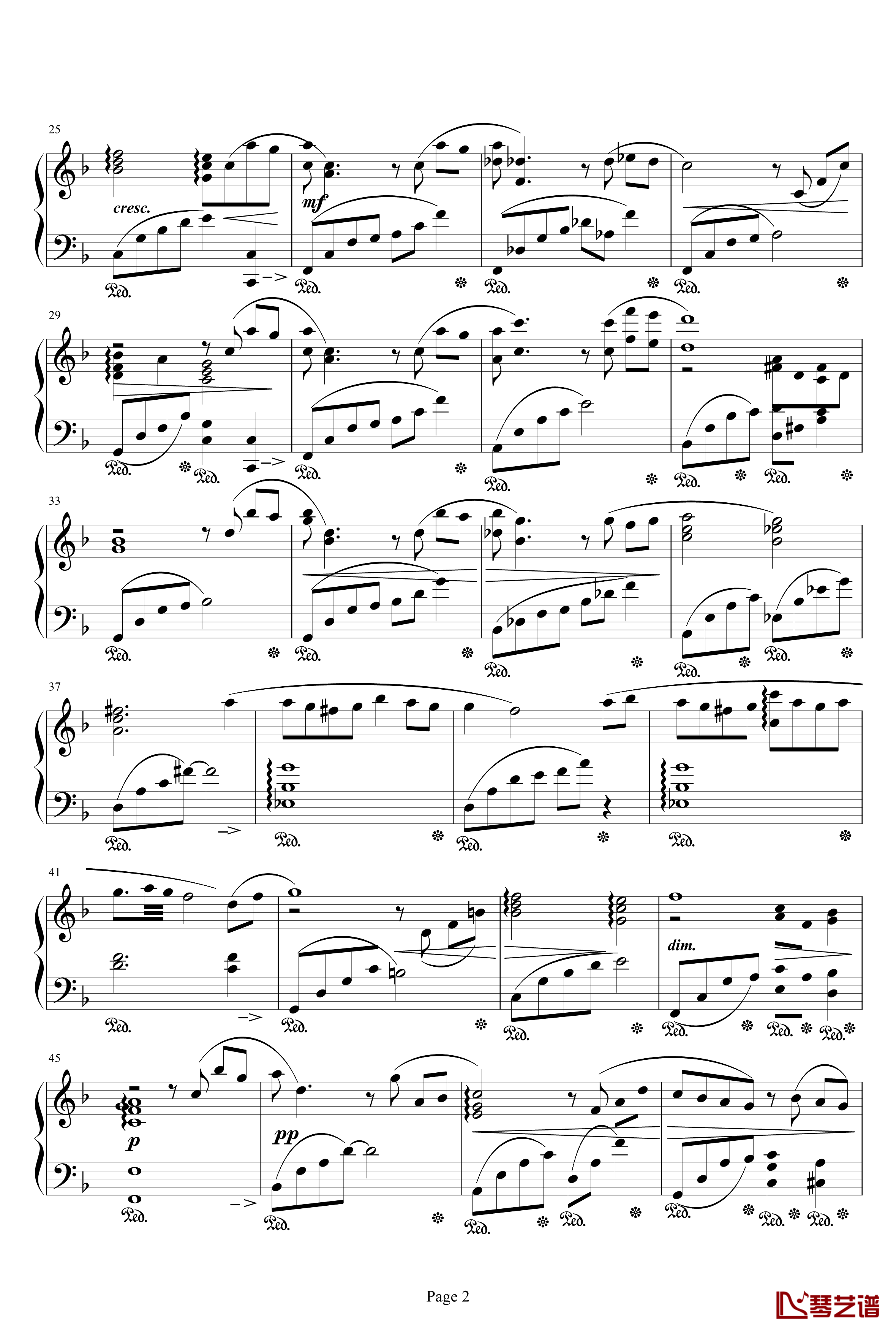 Tifa钢琴谱-最终幻想2