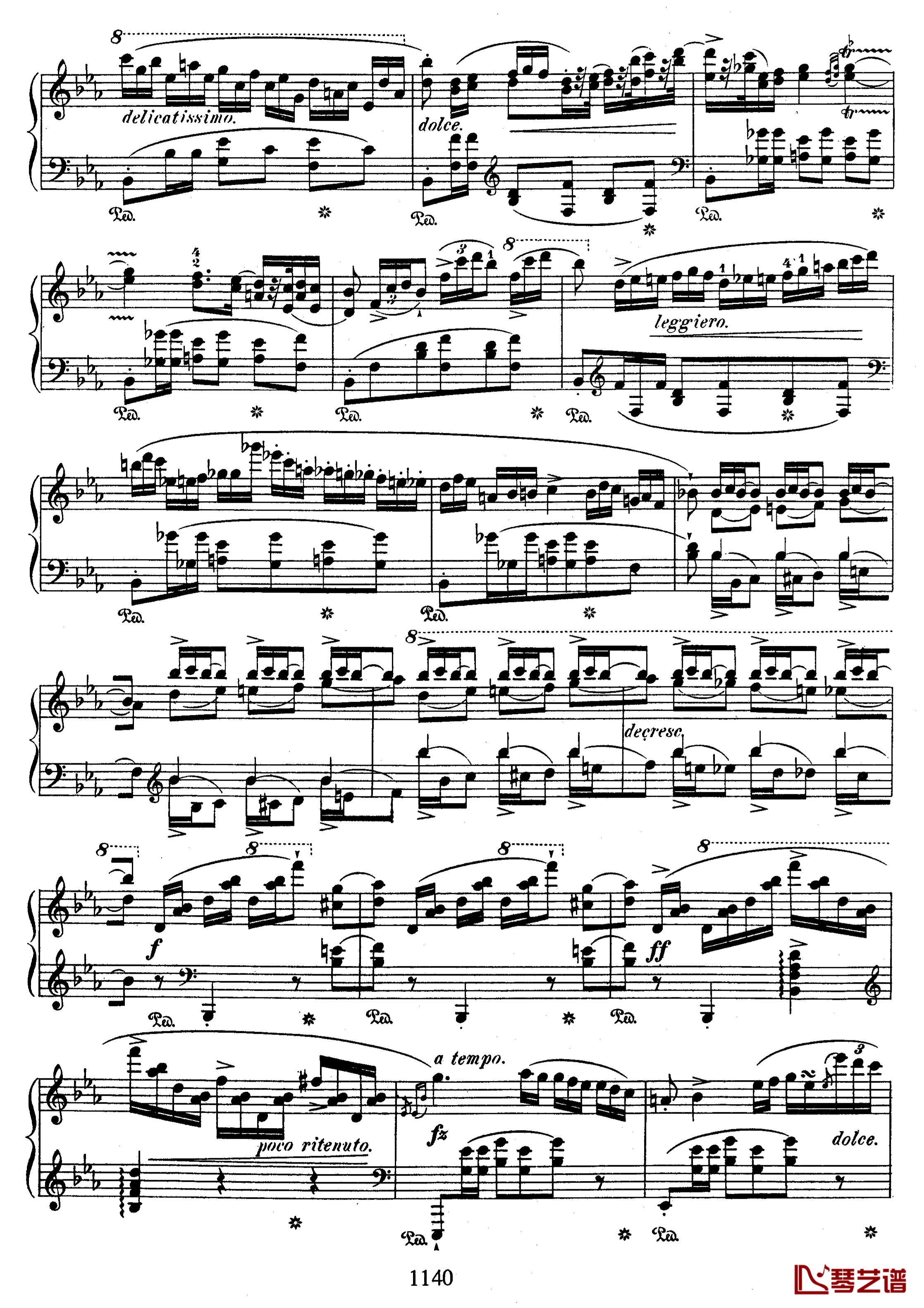 chopin op22钢琴谱-Andante Spianato&Grande Polonaise-肖邦-chopin15