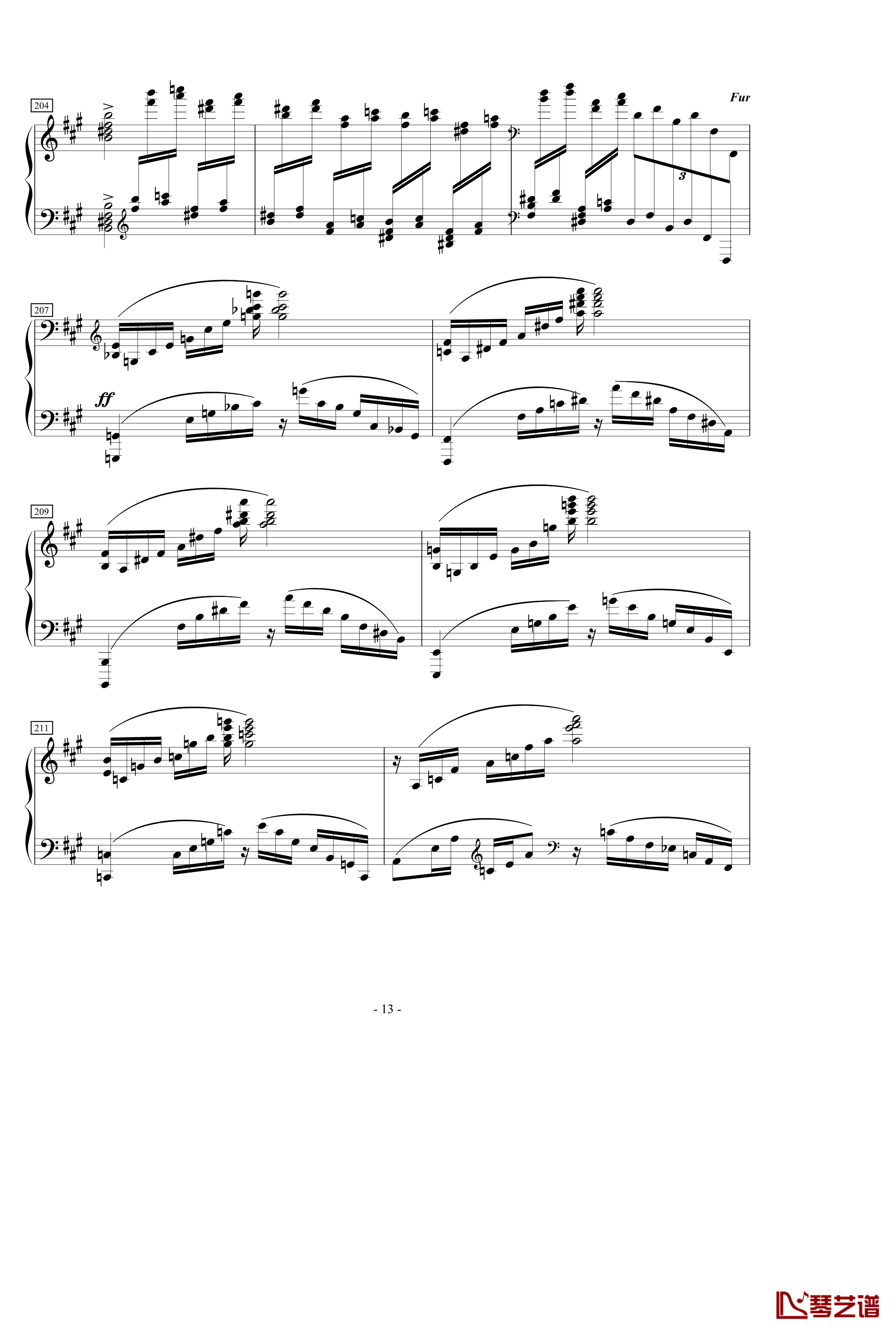 A大调叙事曲钢琴谱-yutianyue12613