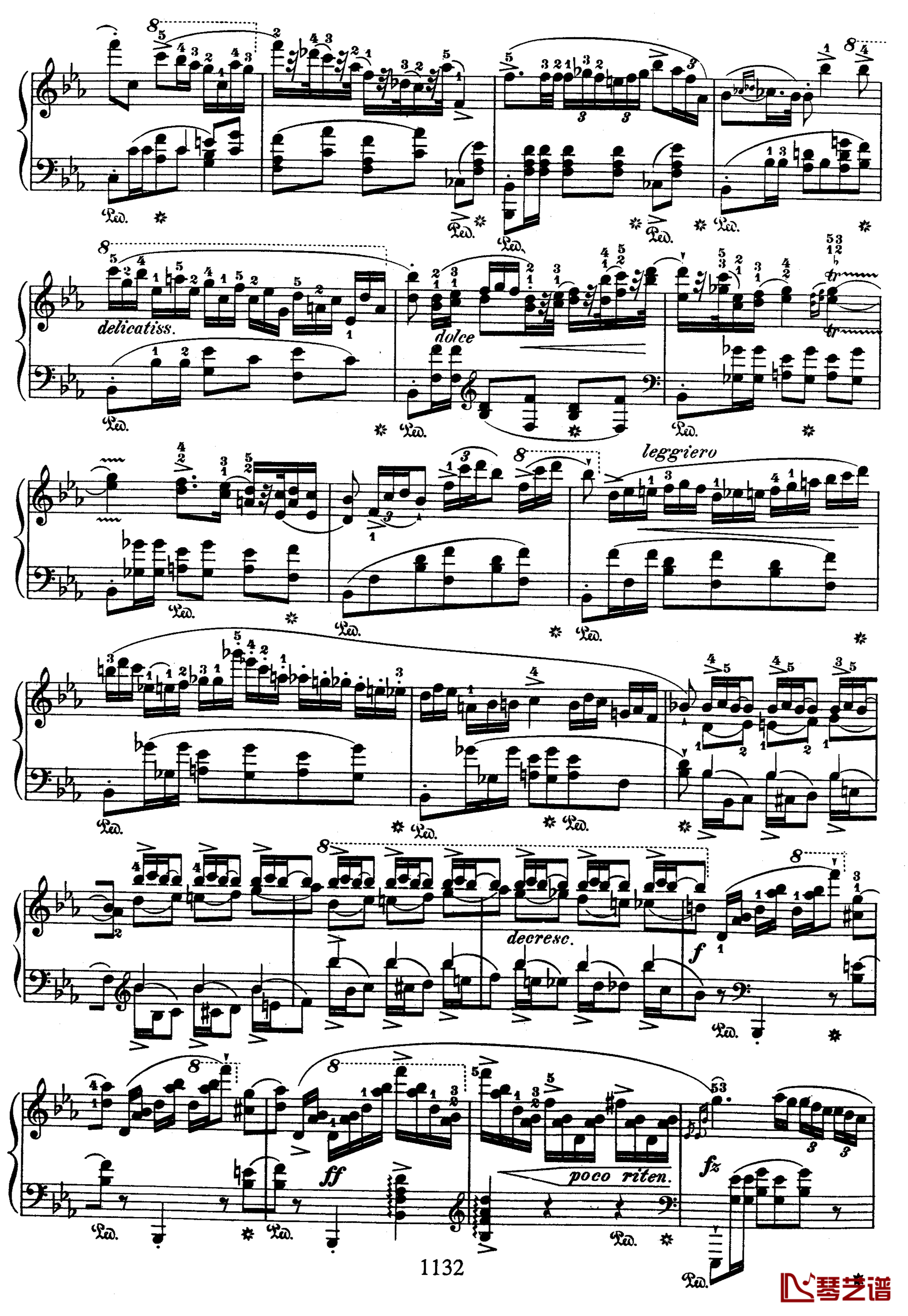 chopin op22钢琴谱-Andante Spianato&Grande Polonaise-肖邦-chopin7