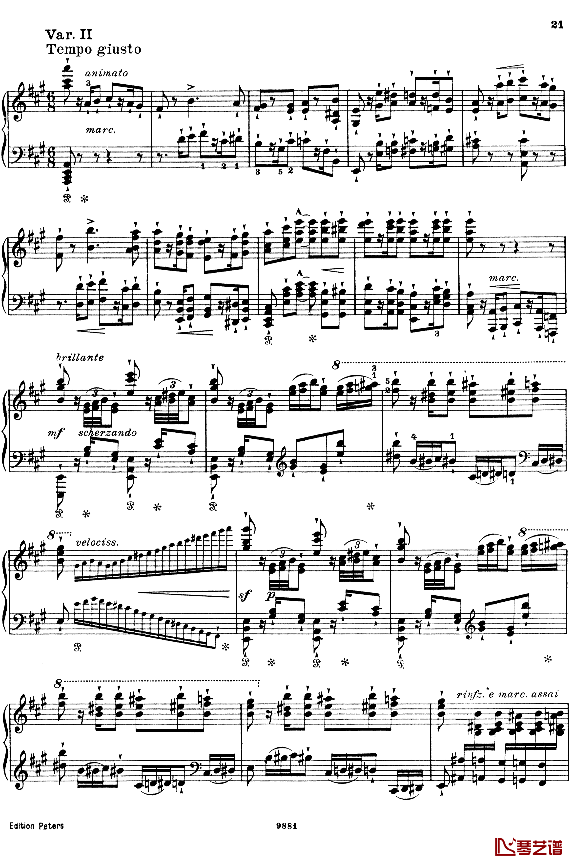 唐璜的回忆钢琴谱-李斯特 S.418-李斯特21