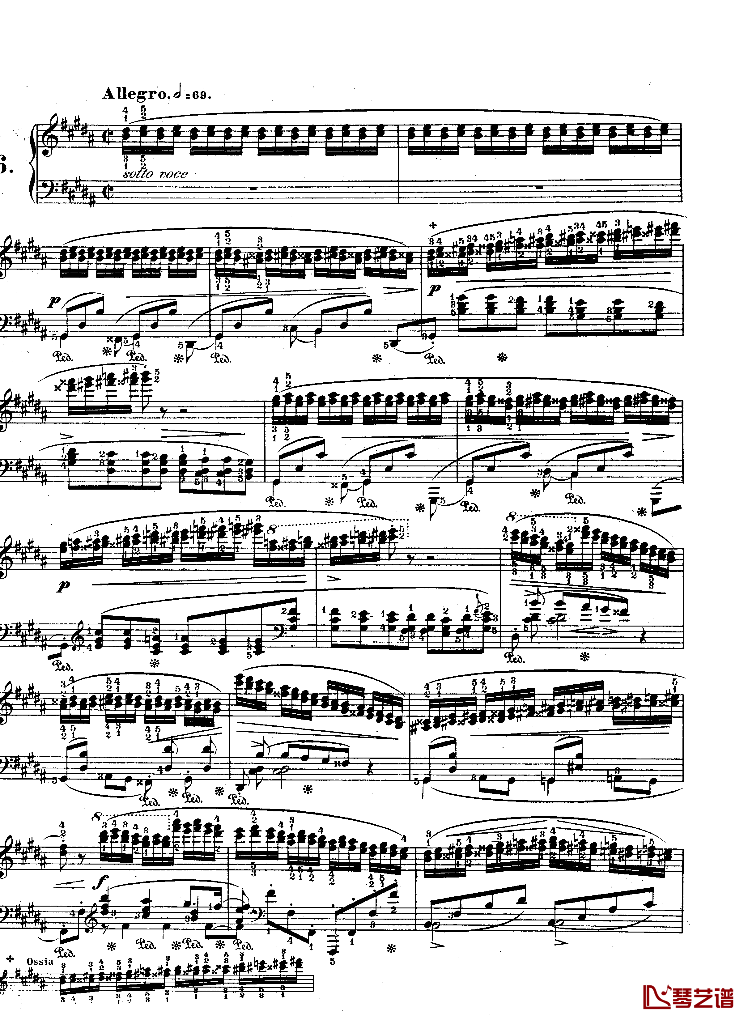 升g小调练习曲作品25-6钢琴谱-肖邦-chopin1