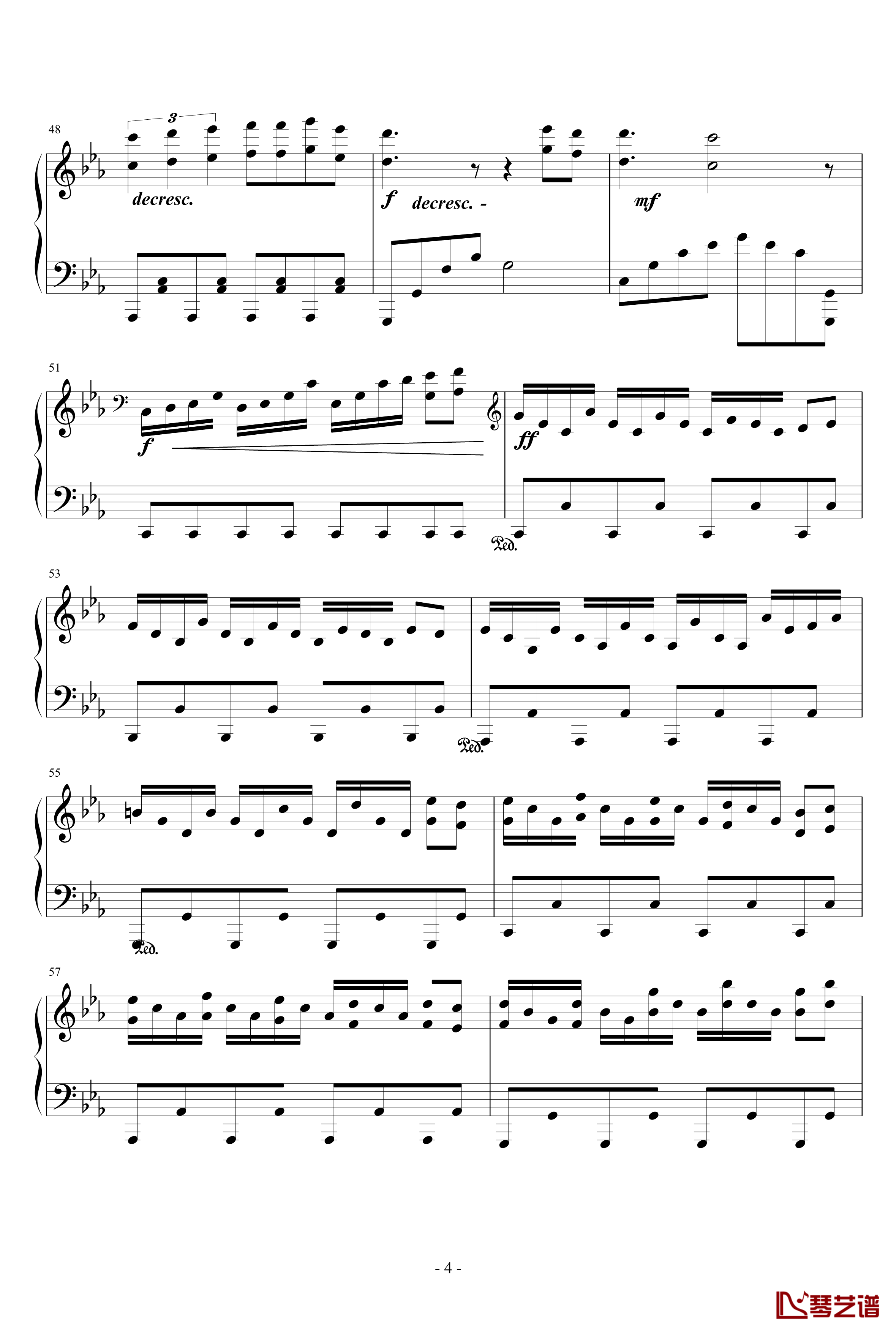 狂音§钢琴谱-Enigma4