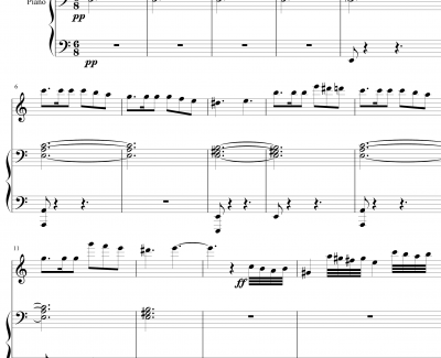 卡门主题幻想曲钢琴谱-慢板部分-萨拉萨蒂-Sarasate